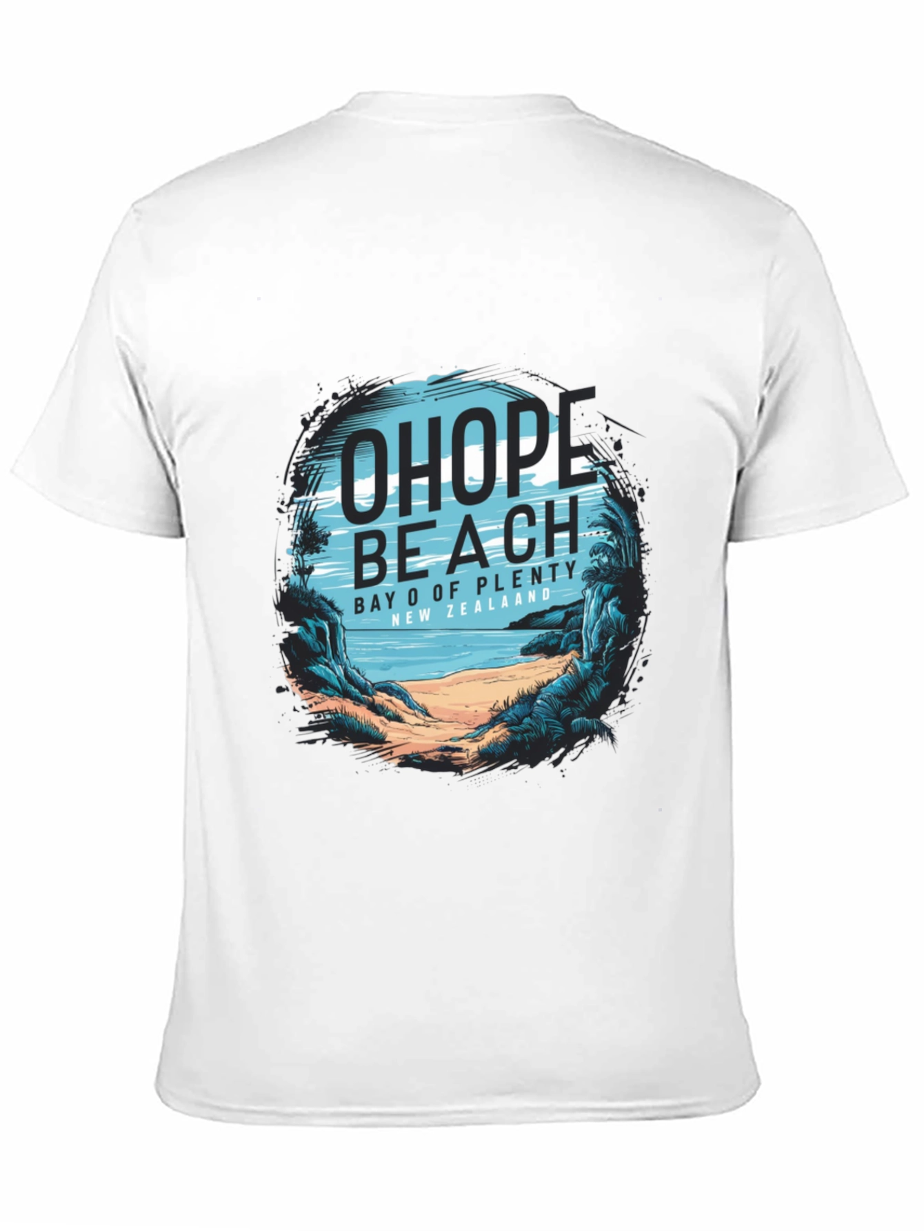 Ohope Beach Tee - Bay of Plenty New Zealand