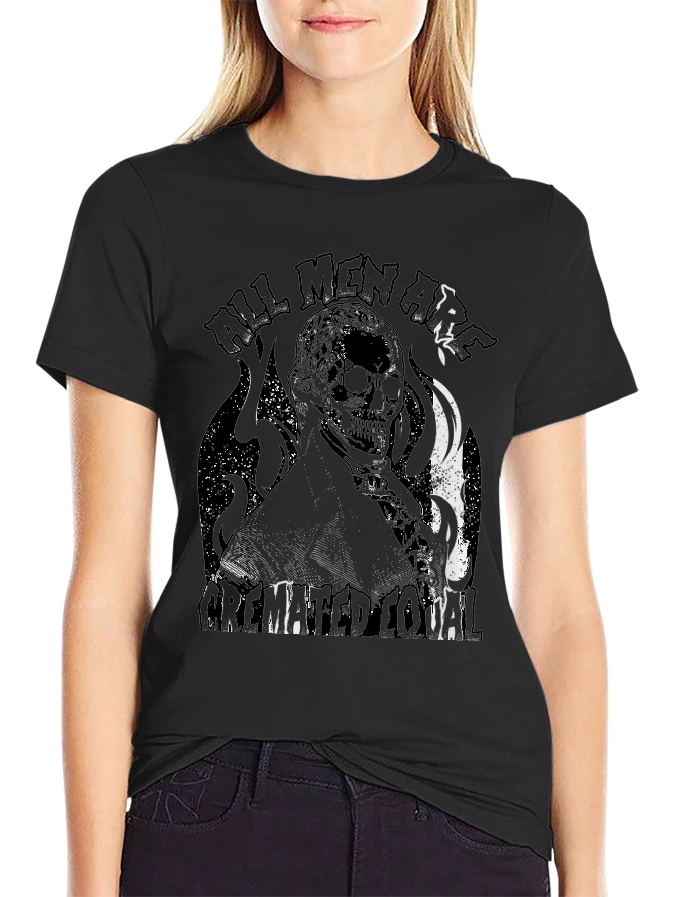 All Men Are Cremated Equal Graphic Tee