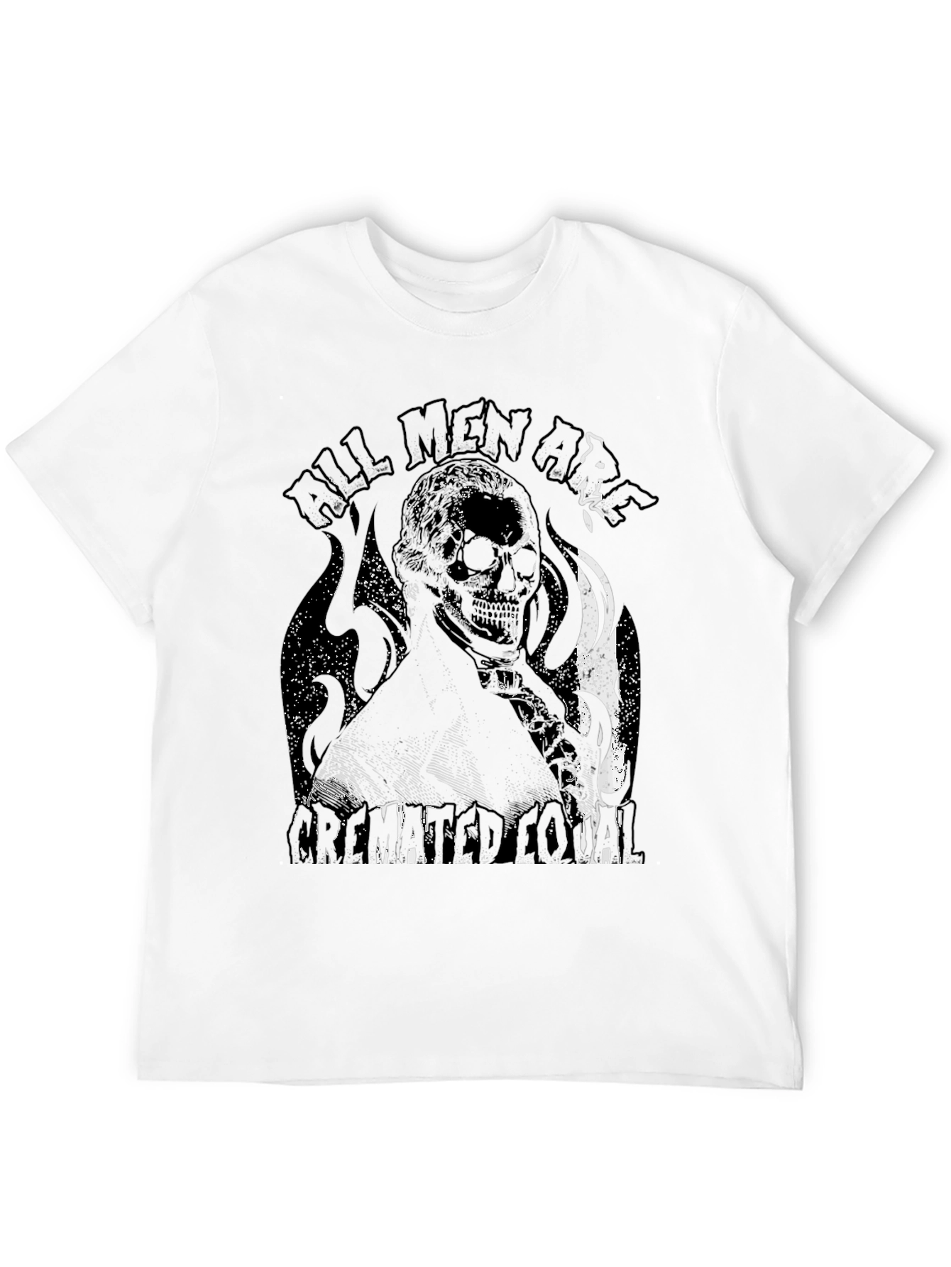 All Men Are Cremated Equal Graphic Tee