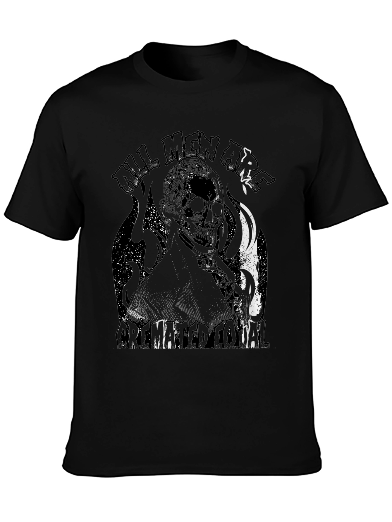 All Men Are Cremated Equal Graphic Tee