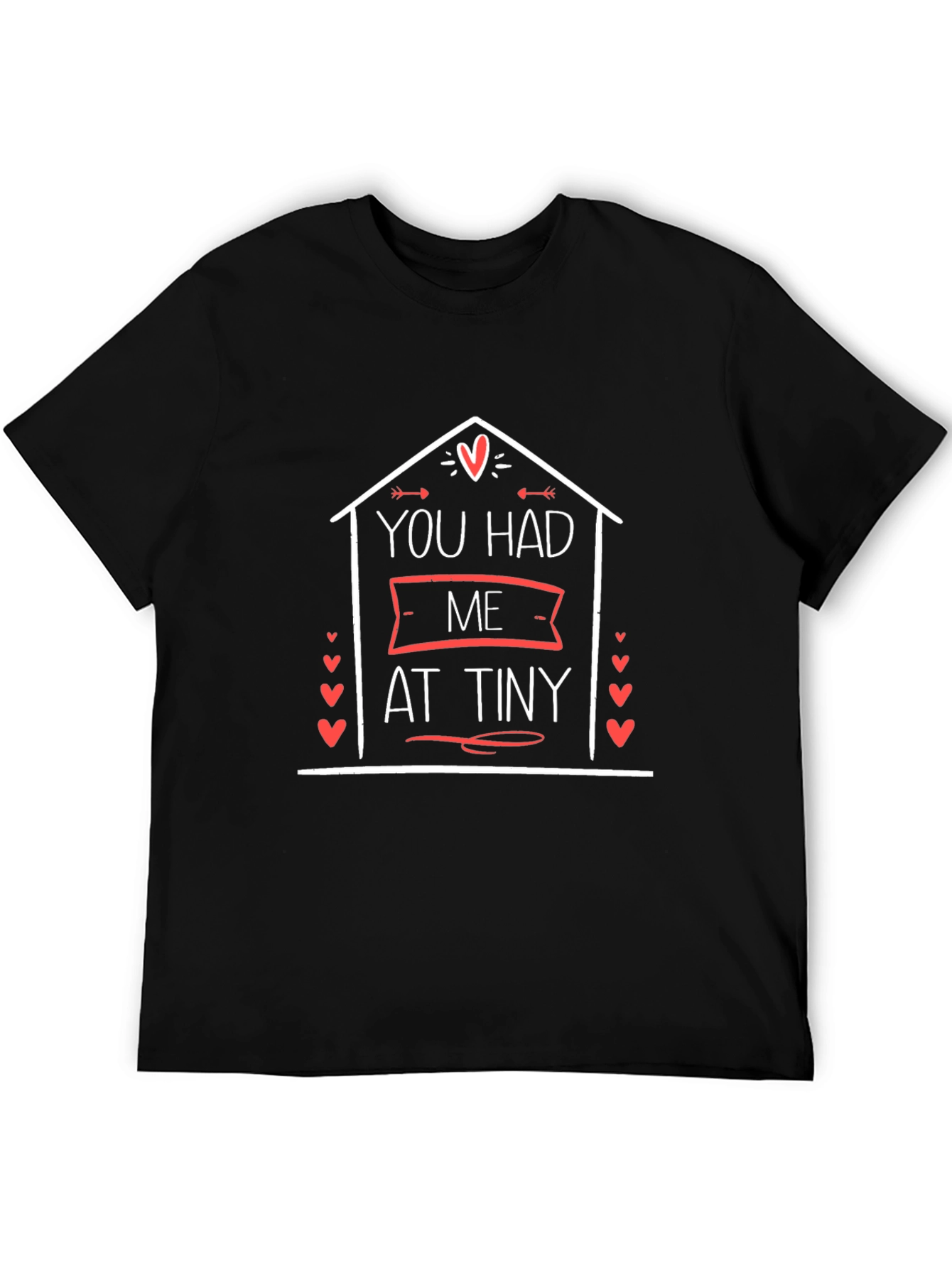 You Had Me At Tiny Heart Graphic Tee