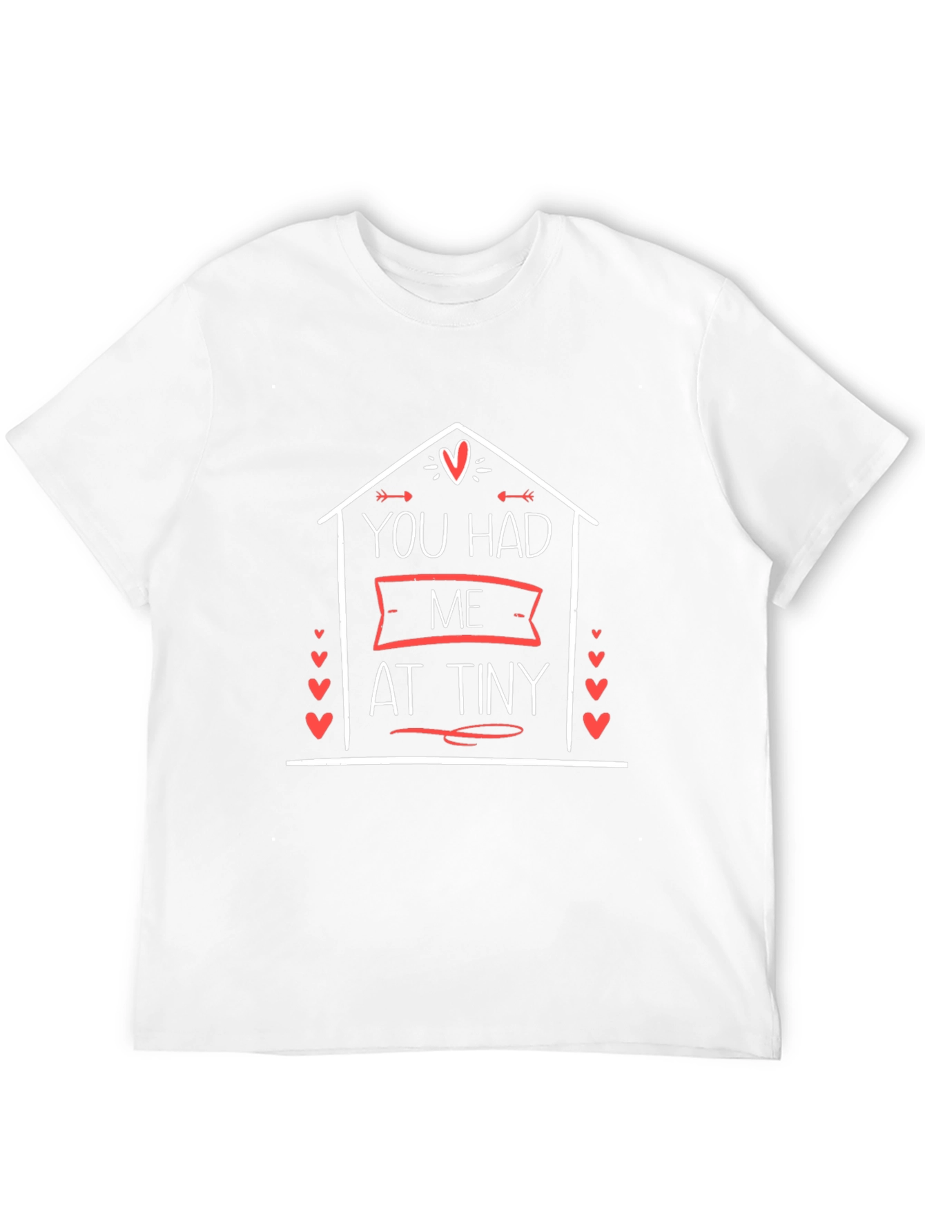 You Had Me At Tiny Heart Graphic Tee