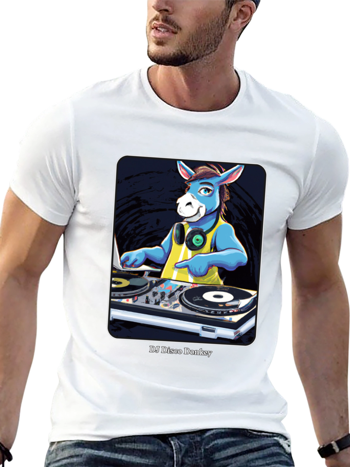 DJ Disco Donkey T-Shirt - Music Lover Tee