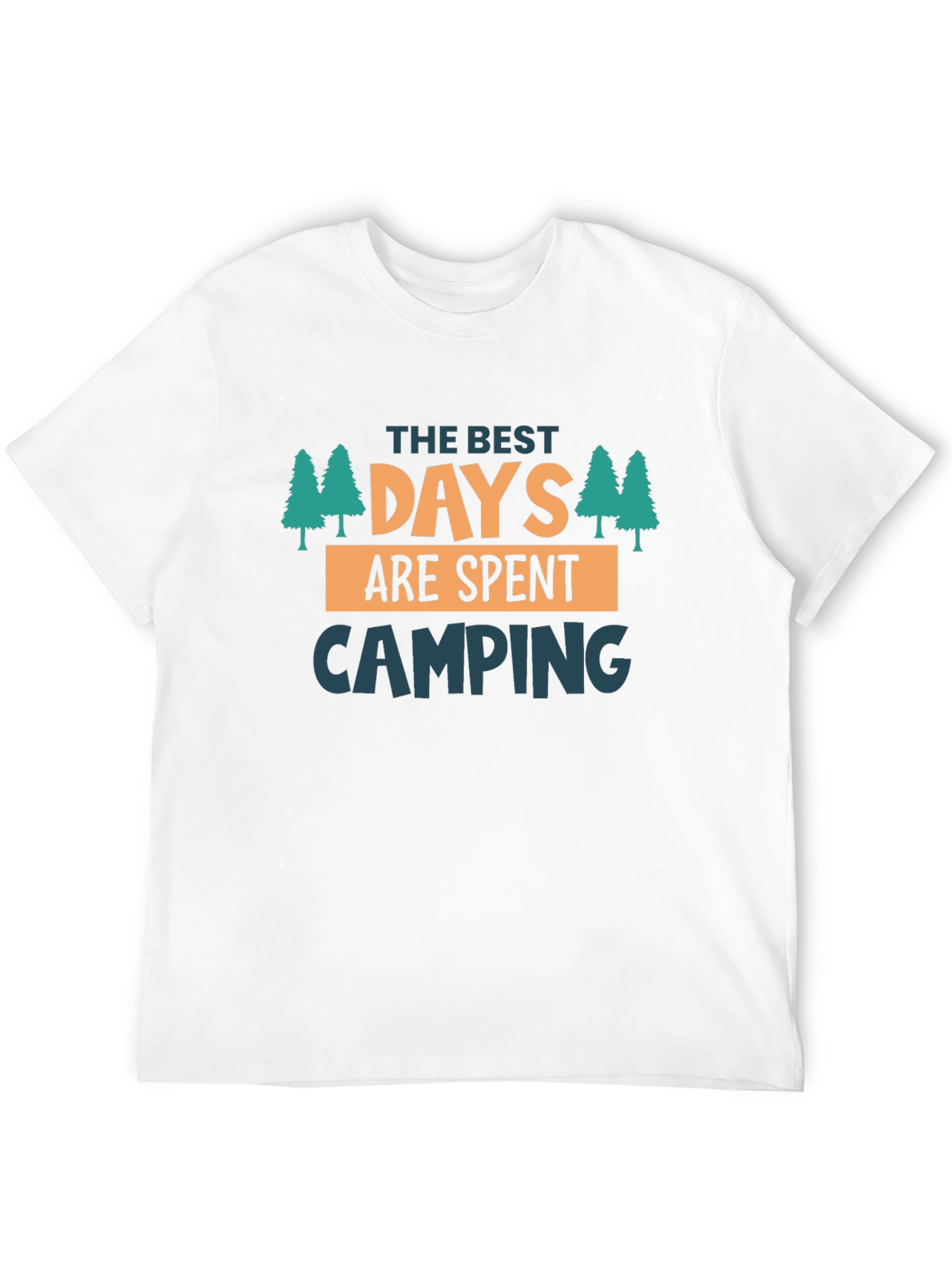 Camping T-Shirt: Best Days Are Spent Camping