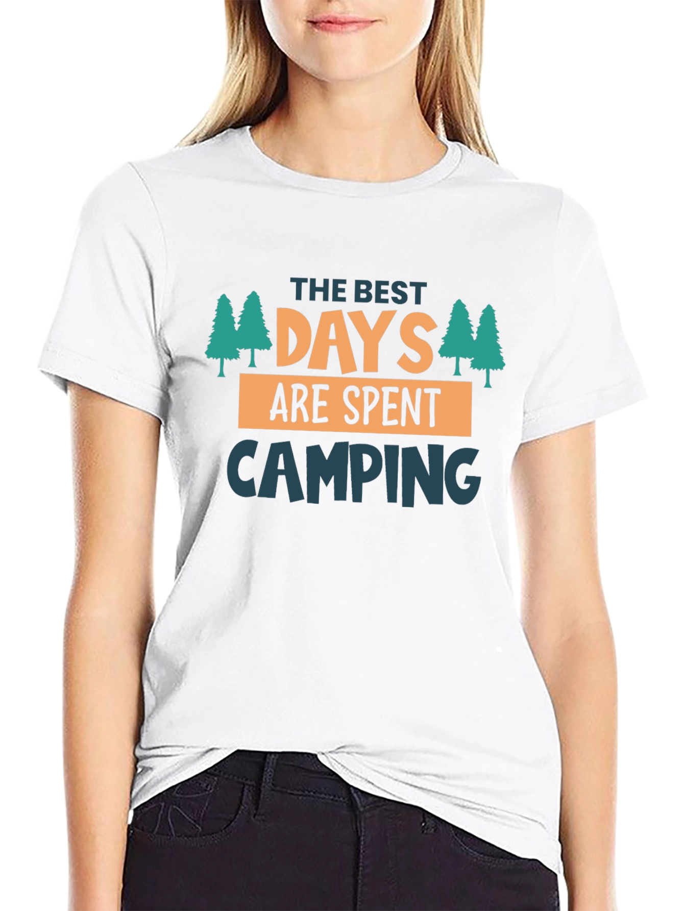 Camping T-Shirt: Best Days Are Spent Camping