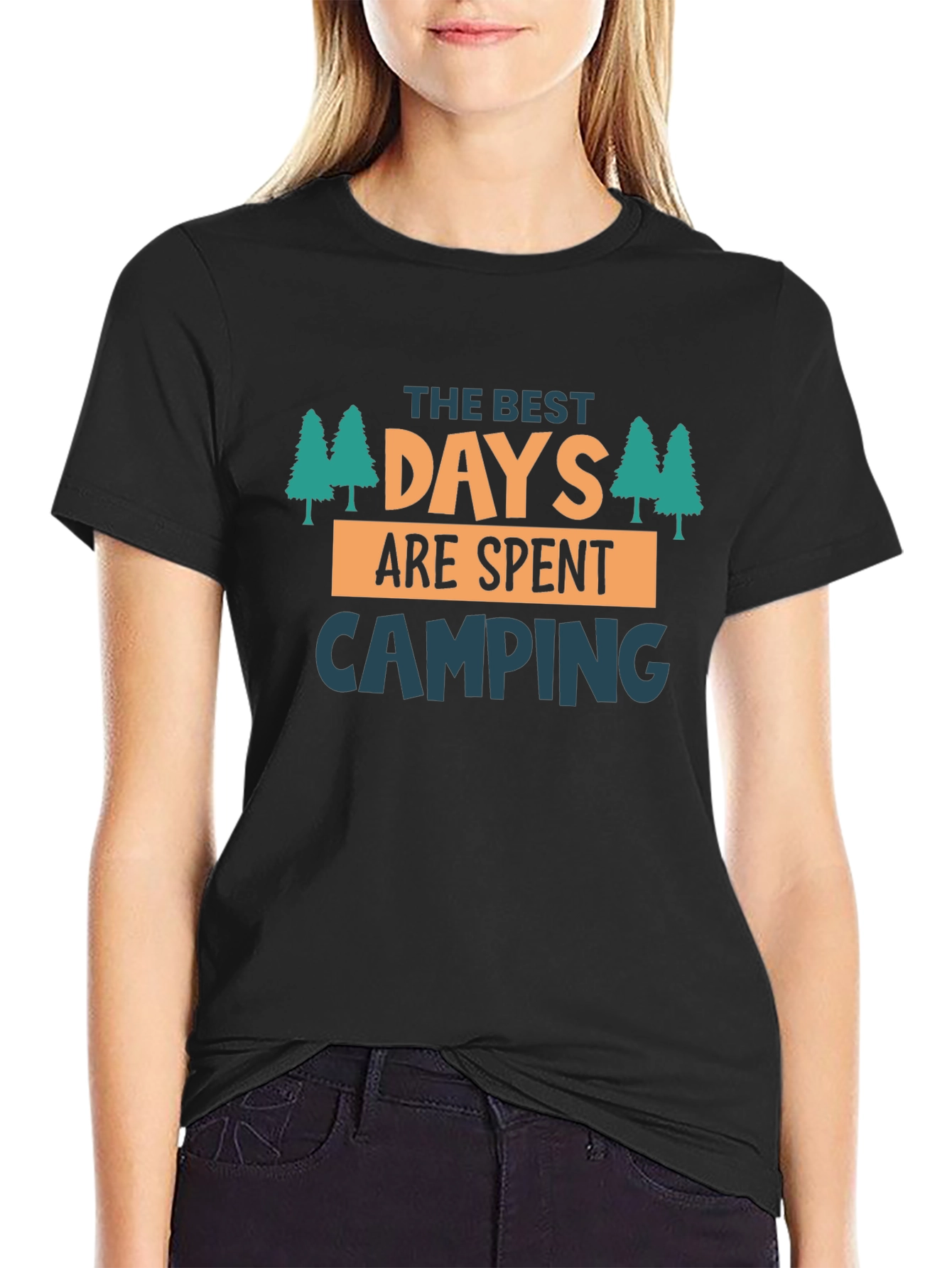 Camping T-Shirt: Best Days Are Spent Camping