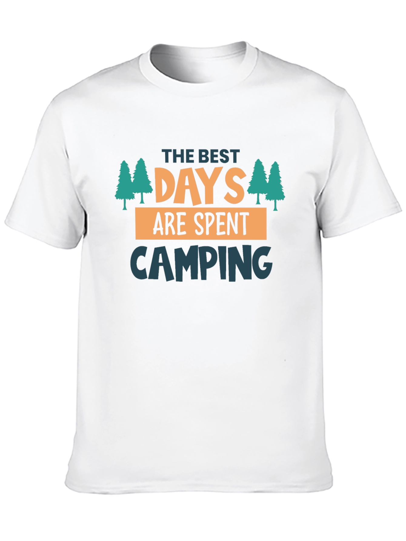 Camping T-Shirt: Best Days Are Spent Camping