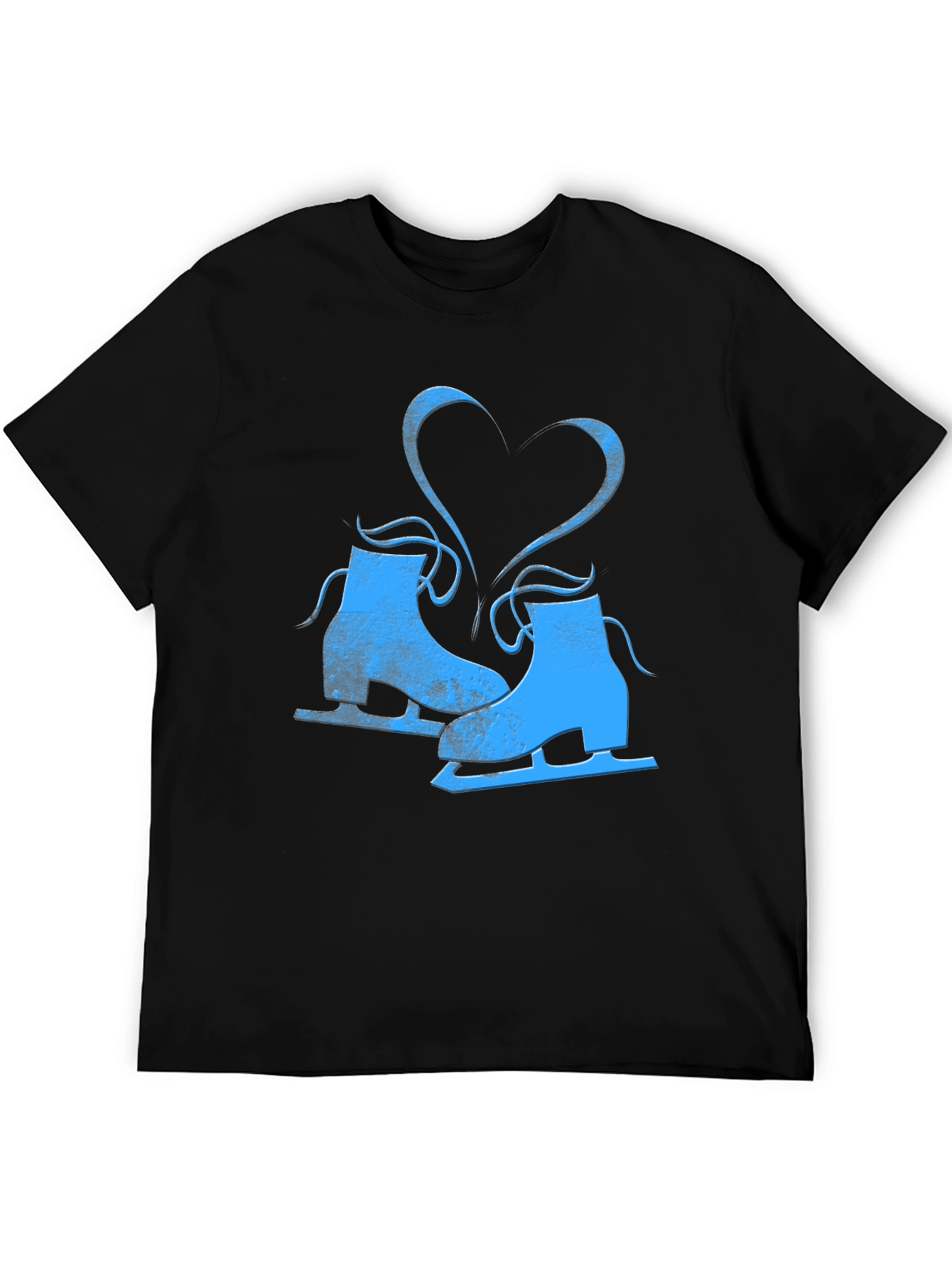 I Love Ice Skating T-Shirt Black