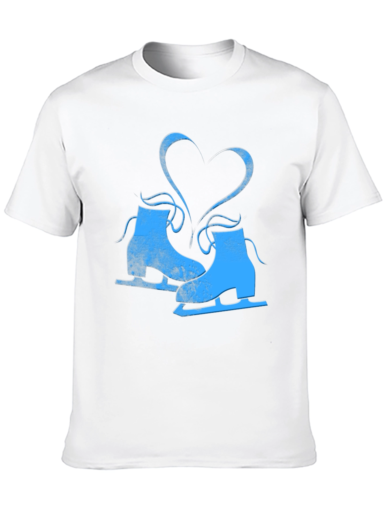 I Love Ice Skating T-Shirt Black