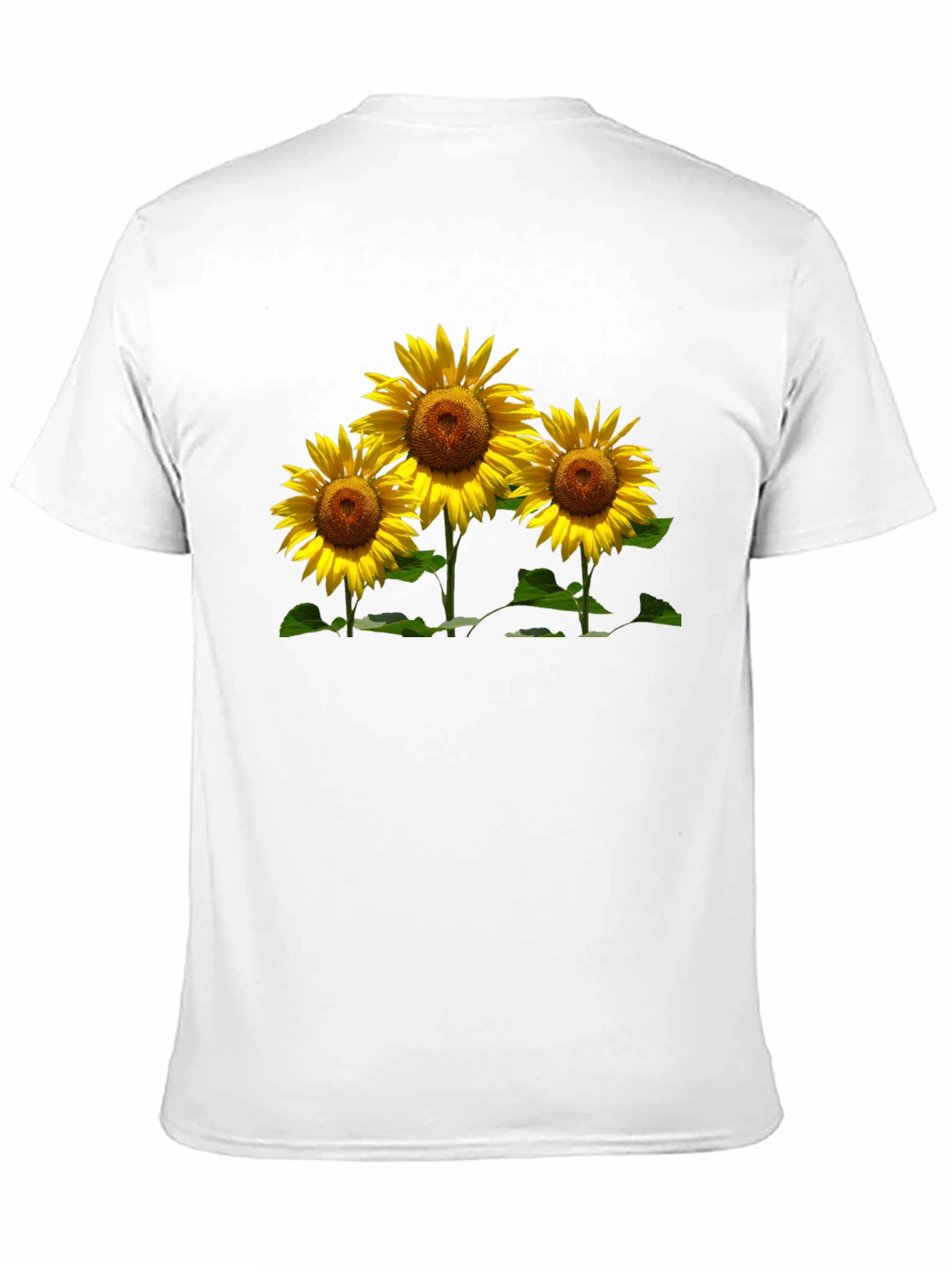 Sunflower Graphic Tee - Black Casual T-Shirt
