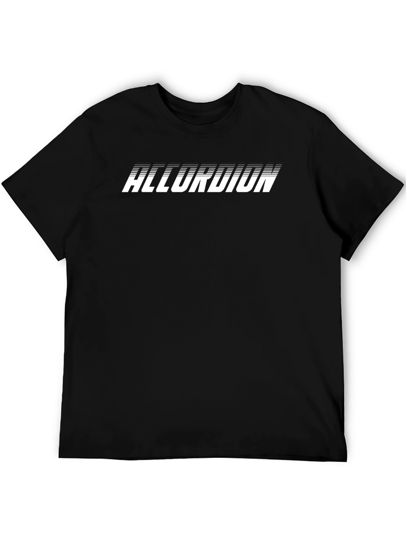 Allurdiun Black Graphic Tee