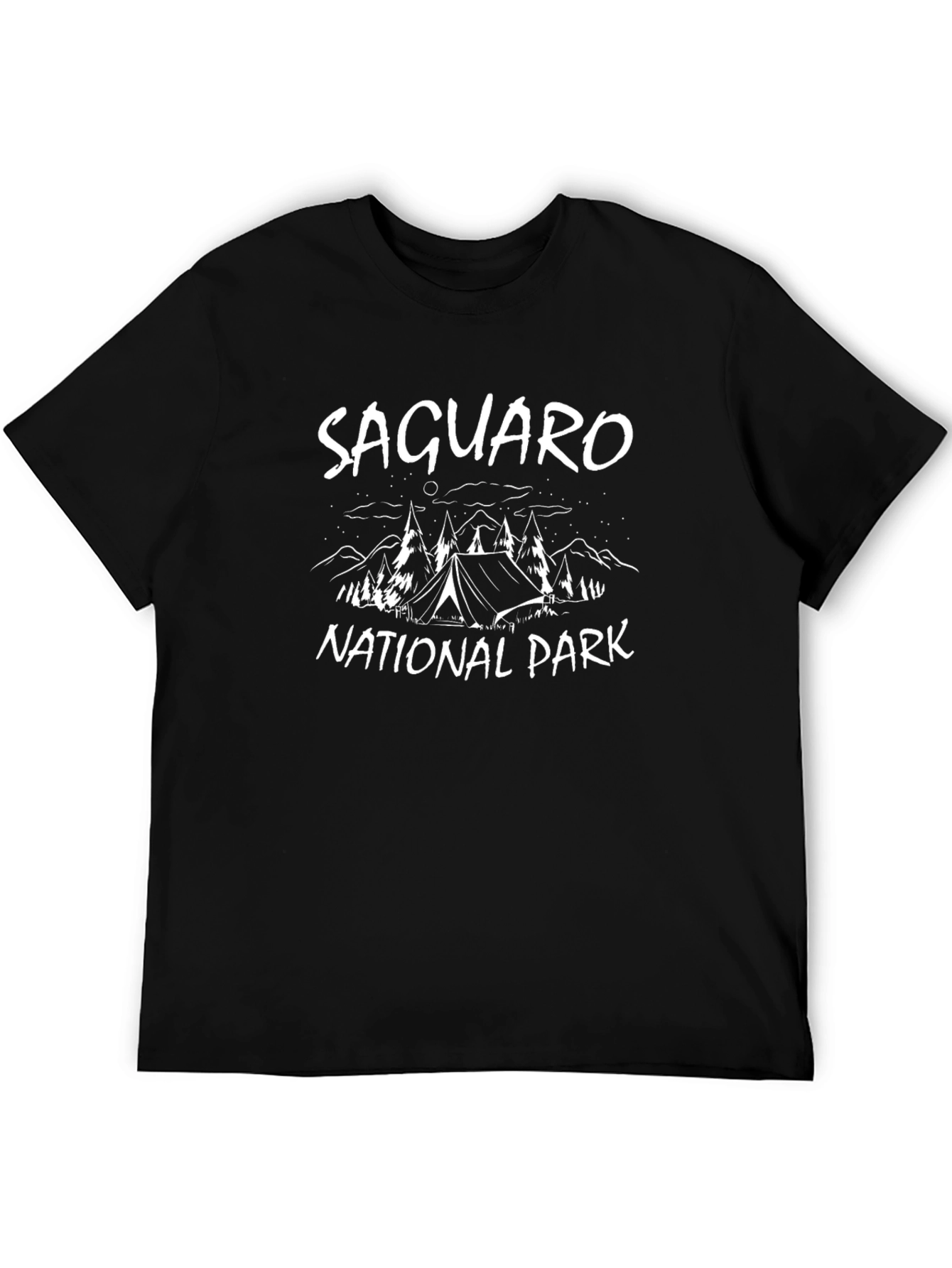 Saguaro National Park Graphic Tee - Black