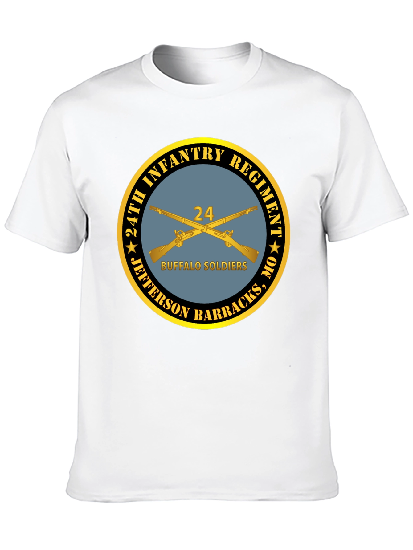 24th Infantry Regiment Buffalo Soldiers T-Shirt