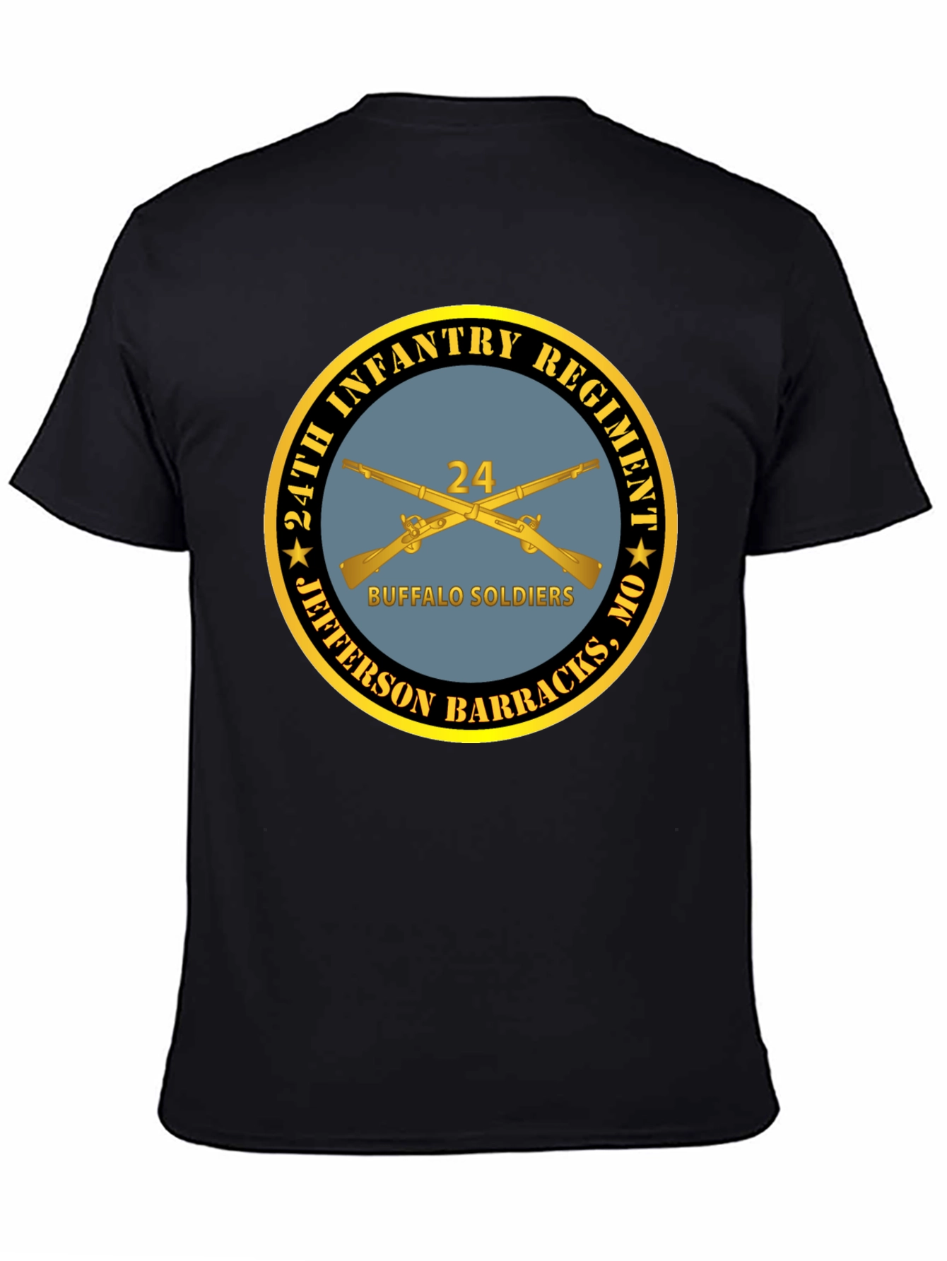24th Infantry Regiment Buffalo Soldiers T-Shirt