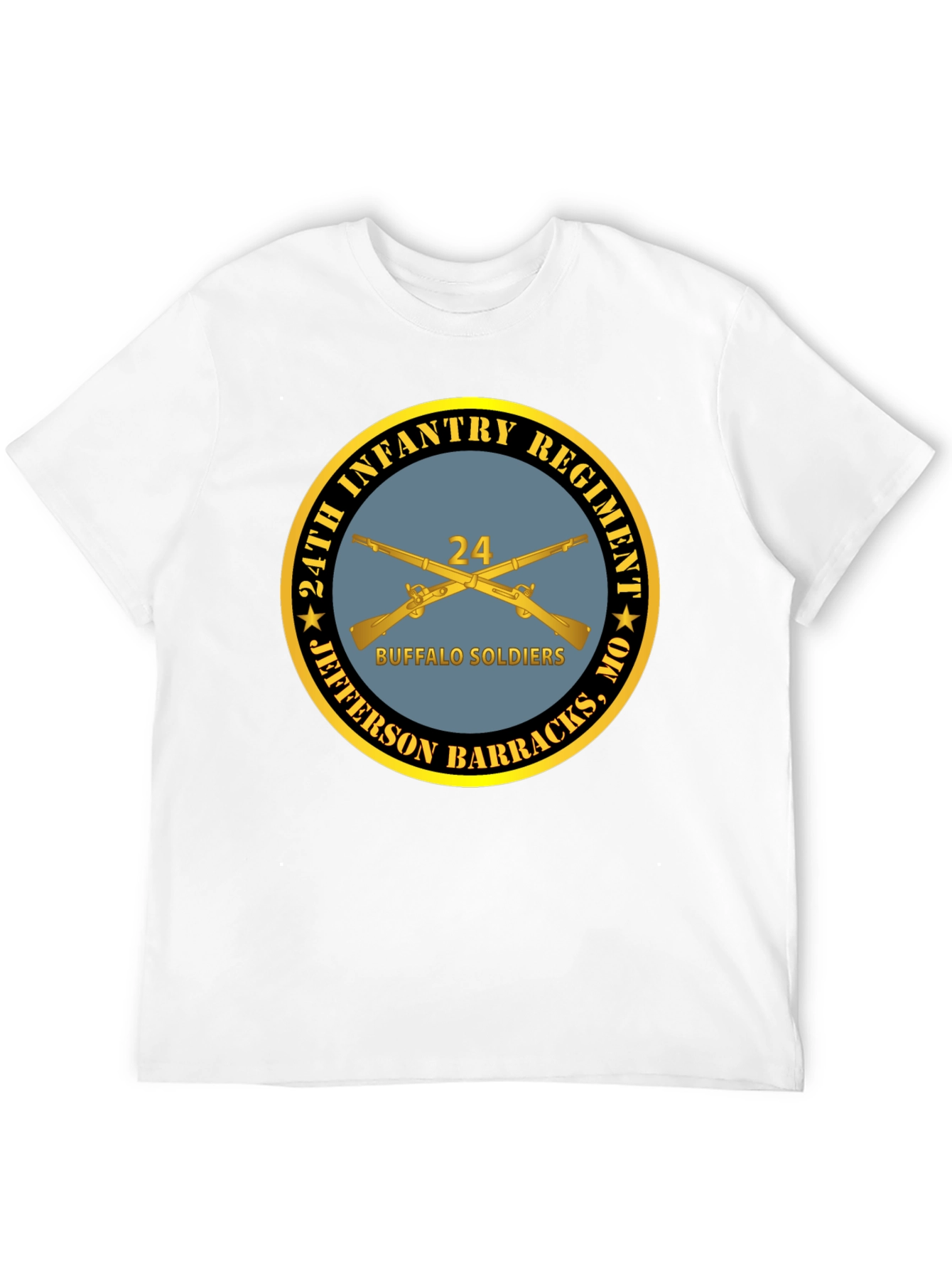24th Infantry Regiment Buffalo Soldiers T-Shirt