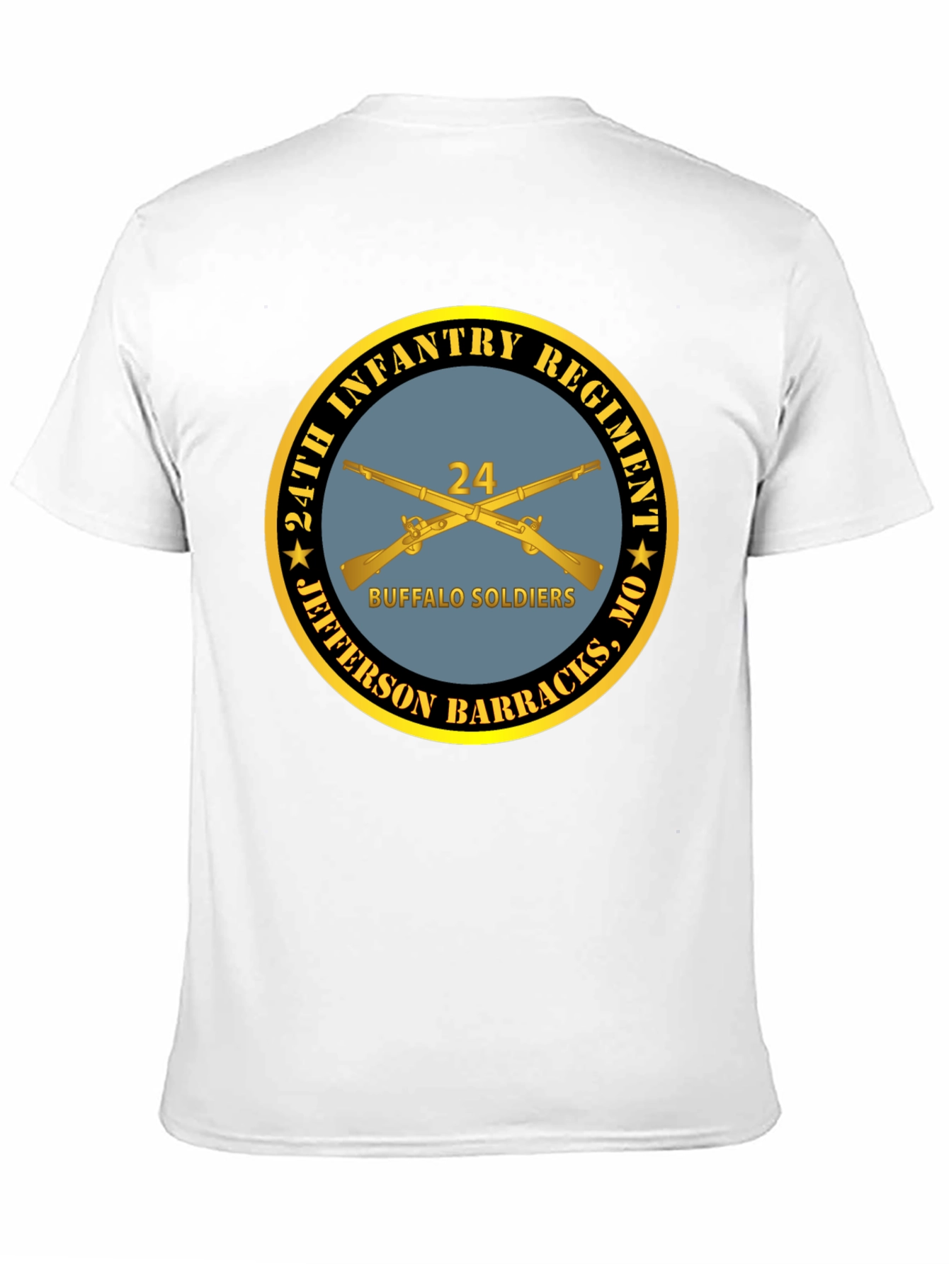 24th Infantry Regiment Buffalo Soldiers T-Shirt