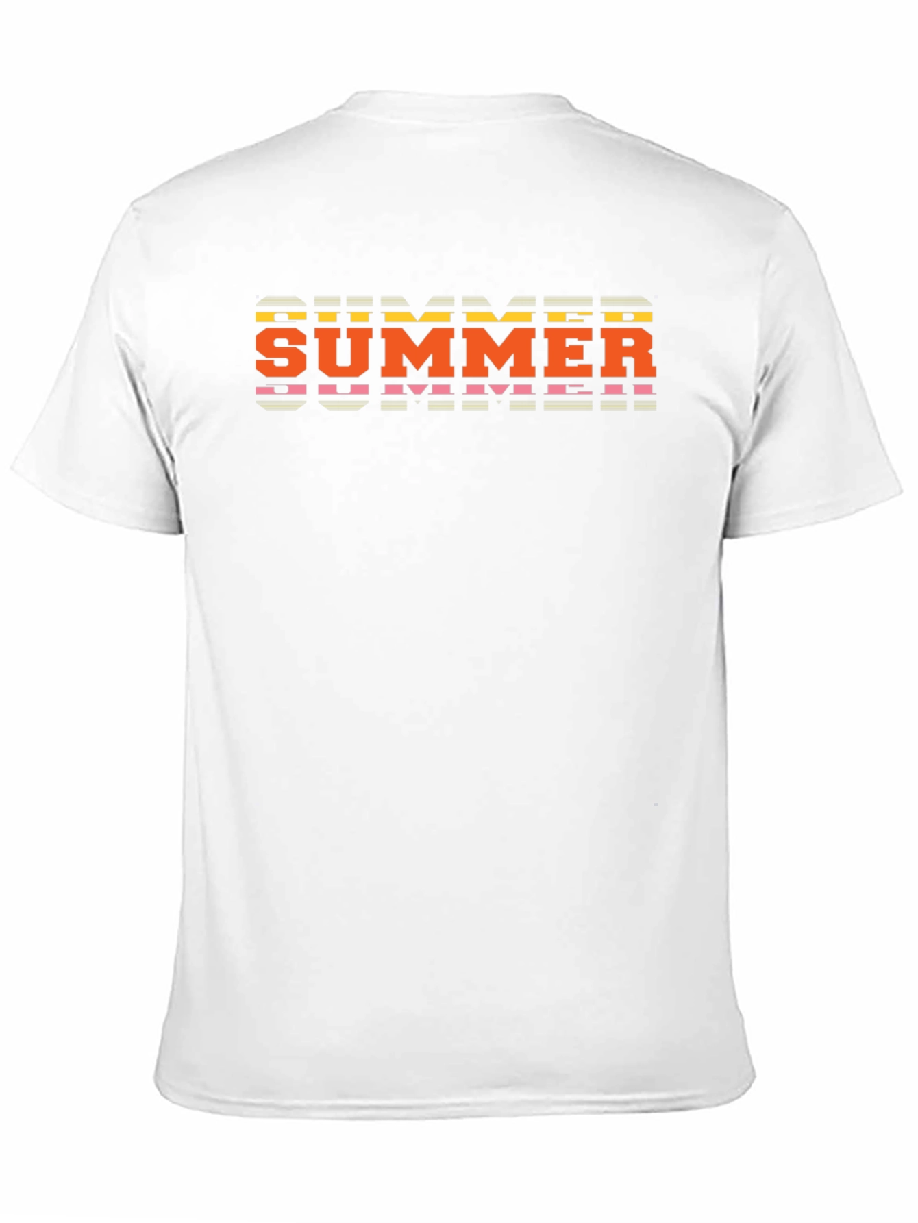 Retro Summer Graphic Tee - Bold Black Shirt