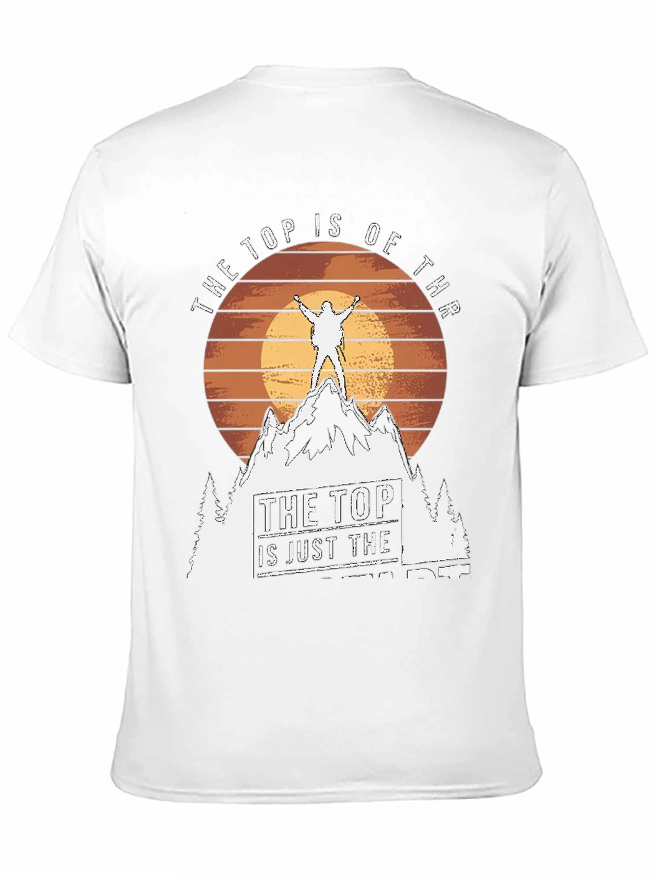 The Top Is Of Thr T-Shirt Mountain Adventure