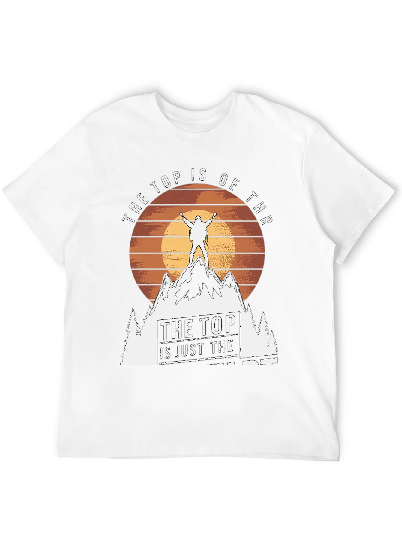 The Top Is Of Thr T-Shirt Mountain Adventure