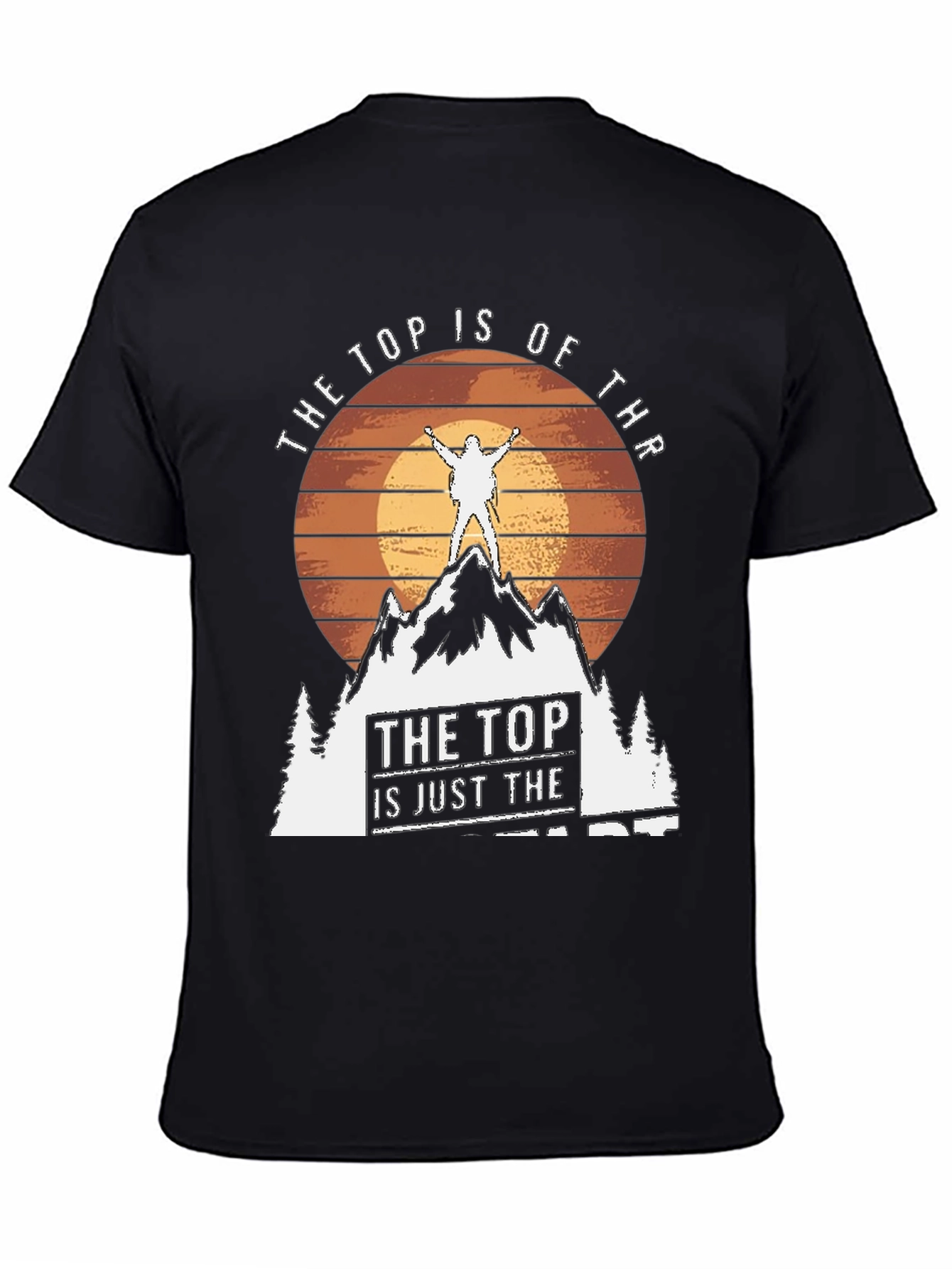 The Top Is Of Thr T-Shirt Mountain Adventure