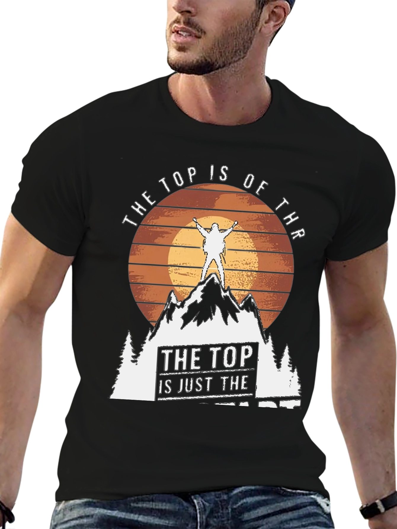 The Top Is Of Thr T-Shirt Mountain Adventure