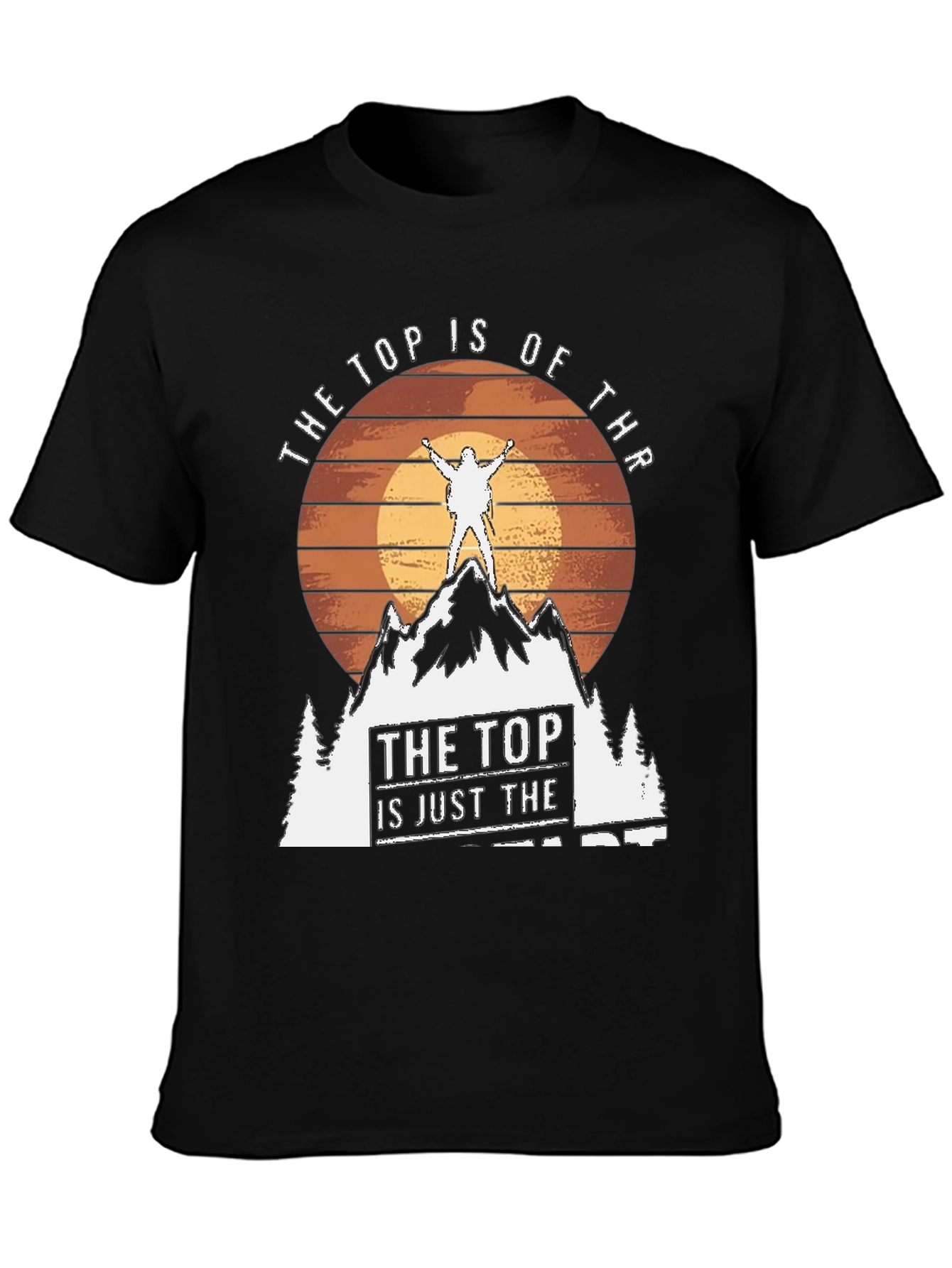 The Top Is Of Thr T-Shirt Mountain Adventure