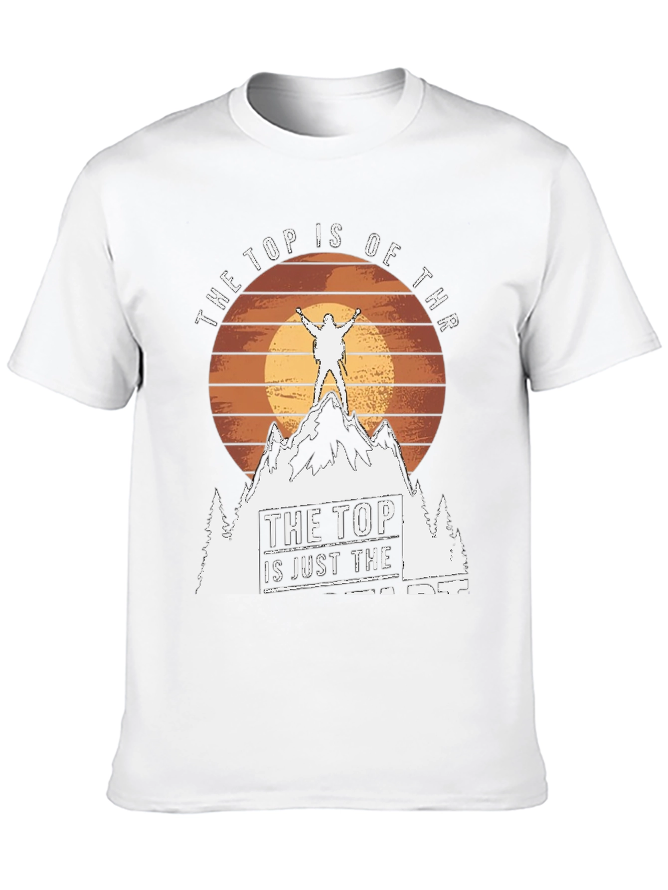 The Top Is Of Thr T-Shirt Mountain Adventure