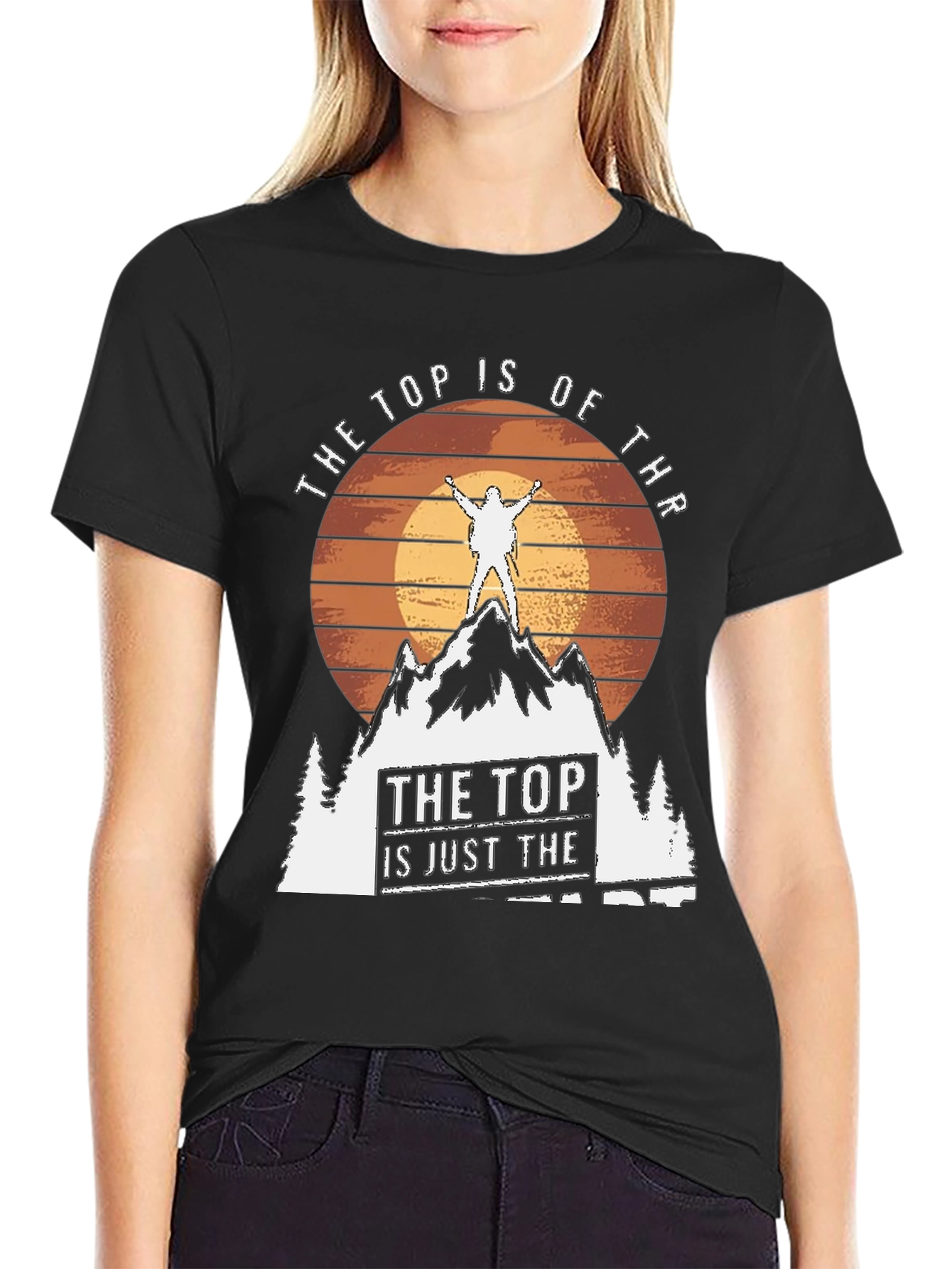 The Top Is Of Thr T-Shirt Mountain Adventure