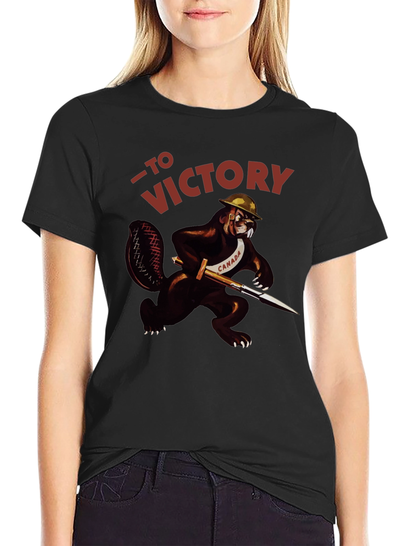 Victory Beaver Graphic Tee