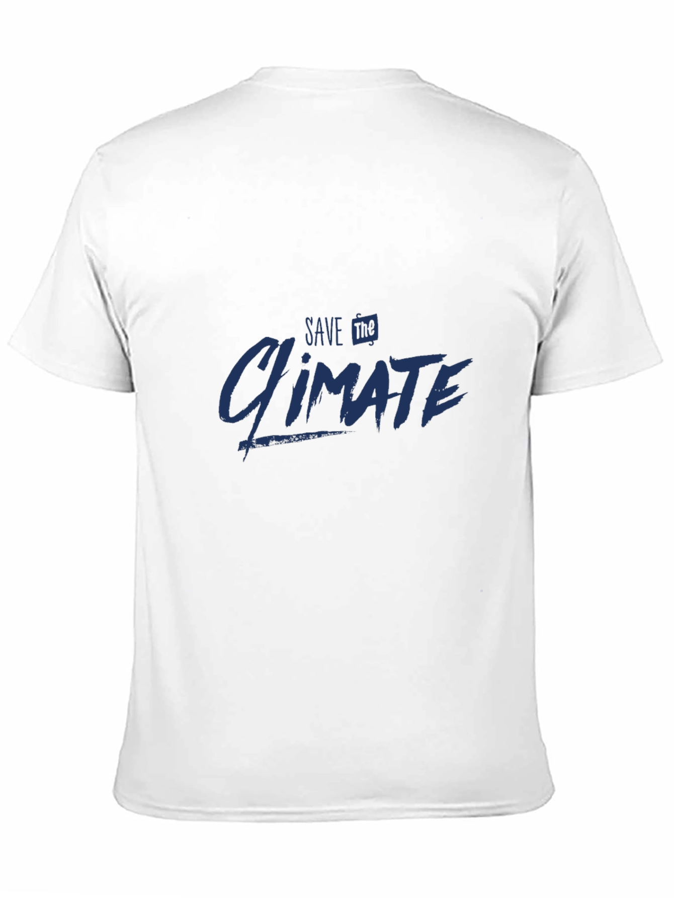 Save the Climate T-Shirt Eco-Friendly Fashion
