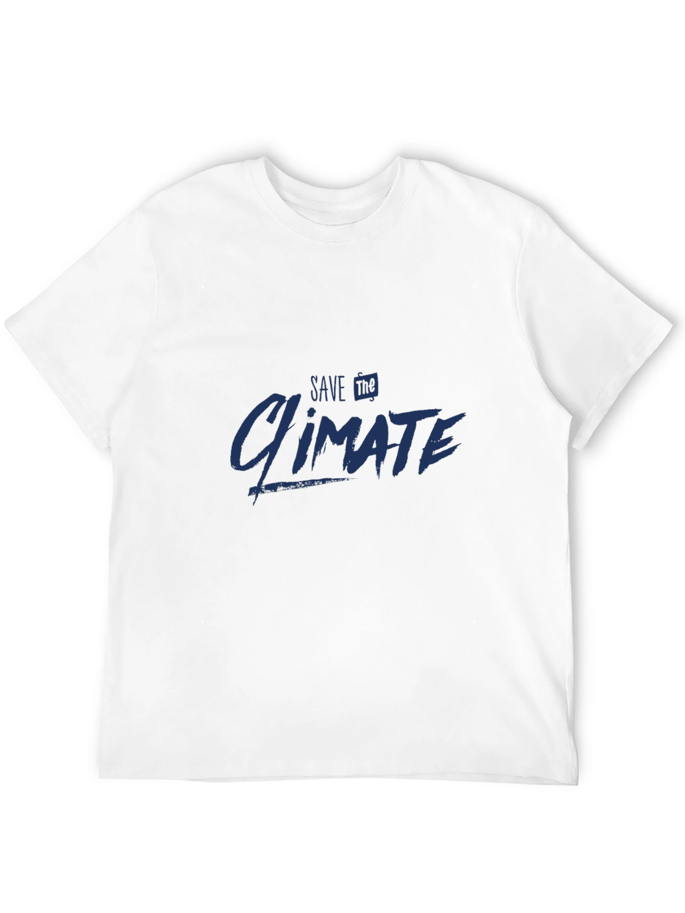 Save the Climate T-Shirt Eco-Friendly Fashion