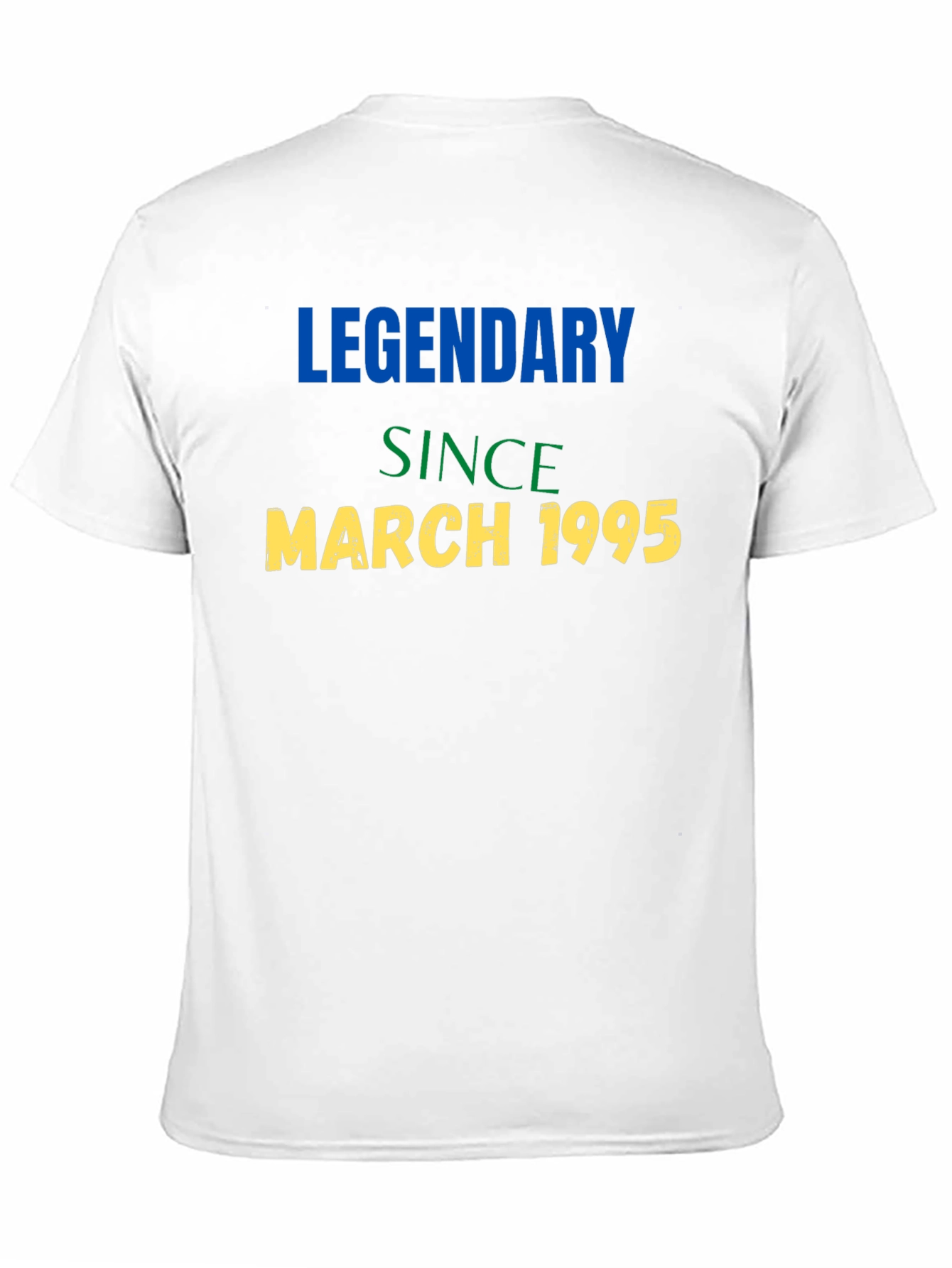 Legendary Since March 1995 Black T-Shirt