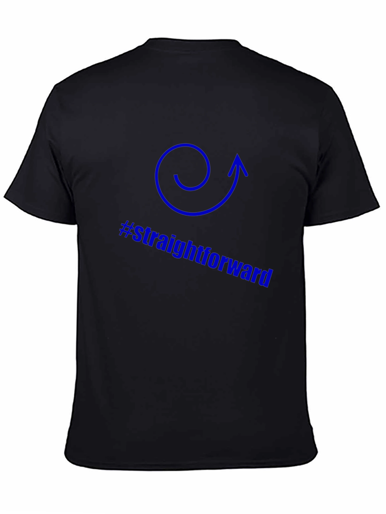 Straightforward Direction T-Shirt - Black