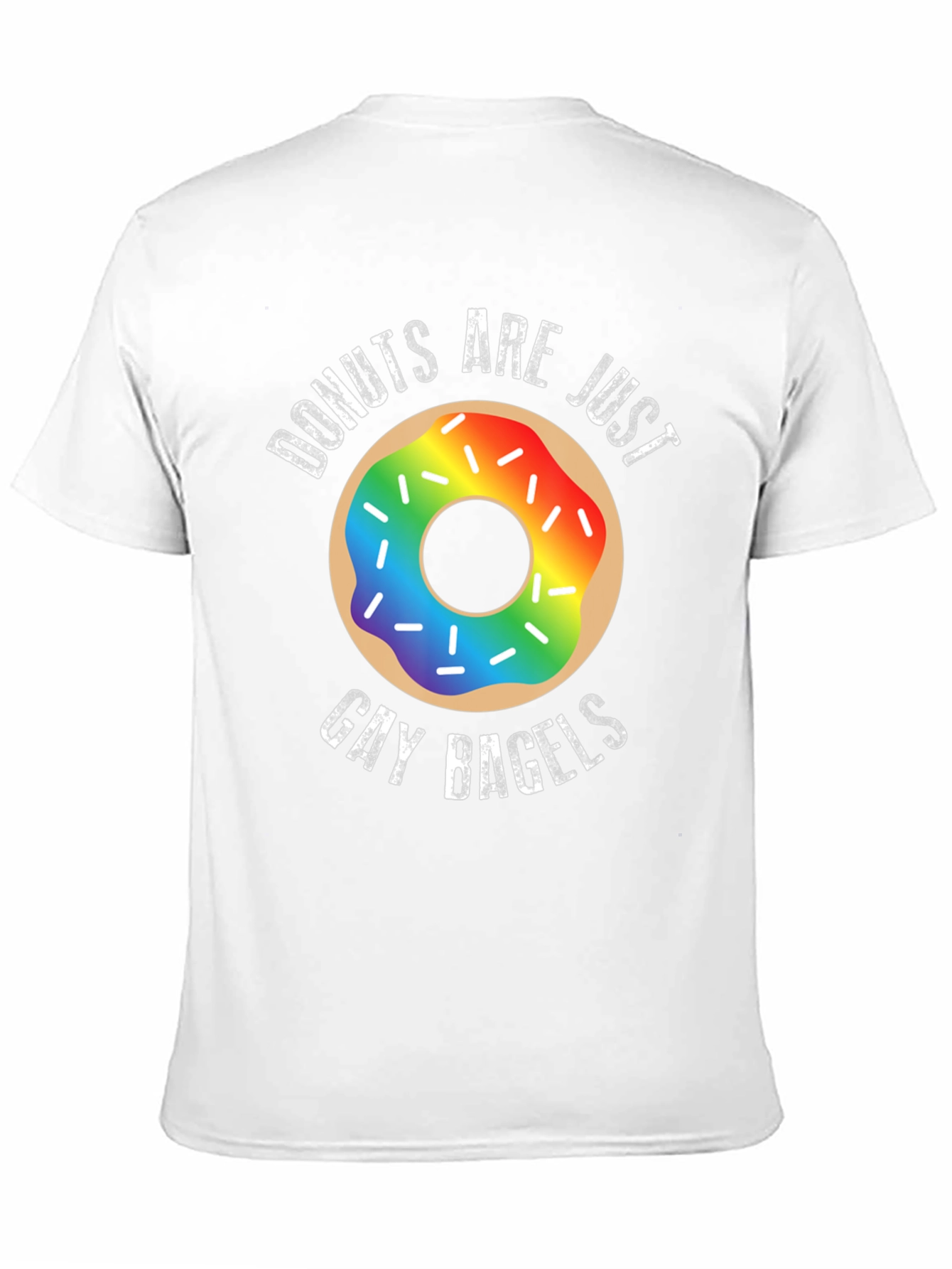 Donuts Are Just Gay Bagels Funny LGBTQ T-Shirt