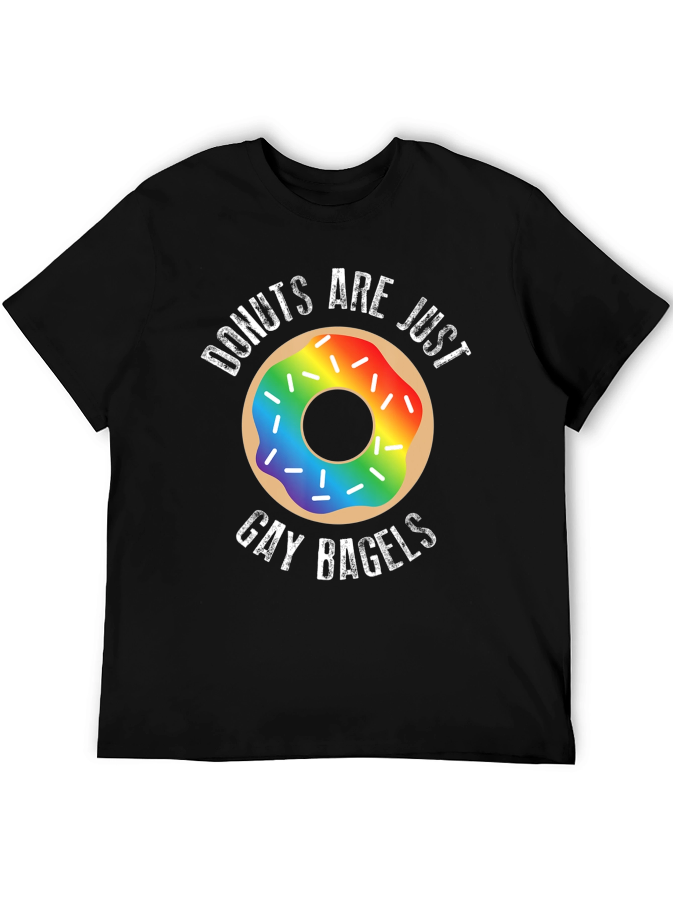 Donuts Are Just Gay Bagels Funny LGBTQ T-Shirt