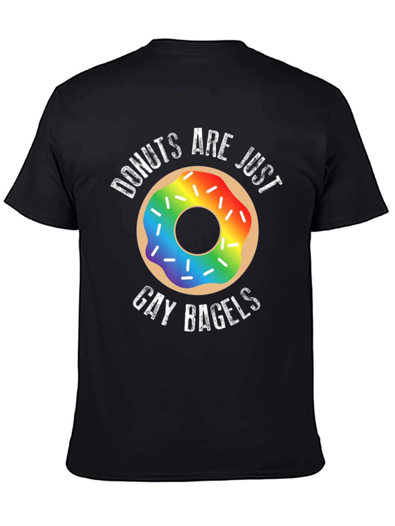 Donuts Are Just Gay Bagels Funny LGBTQ T-Shirt