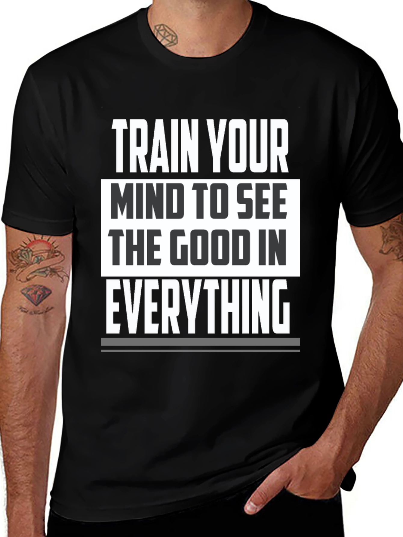 Motivational Train Your Mind T-Shirt