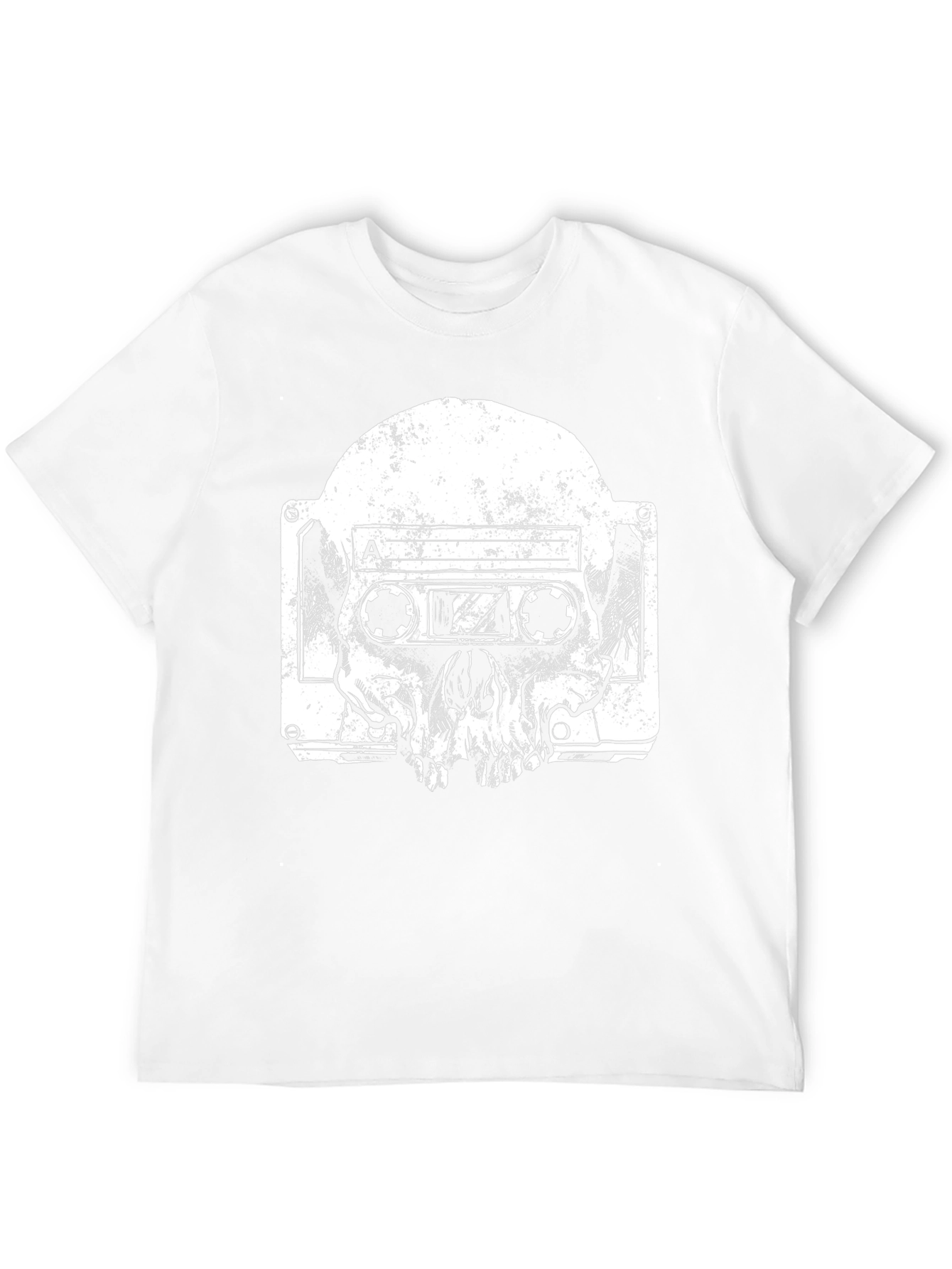 Skull Tape T-Shirt - Black Graphic Tee