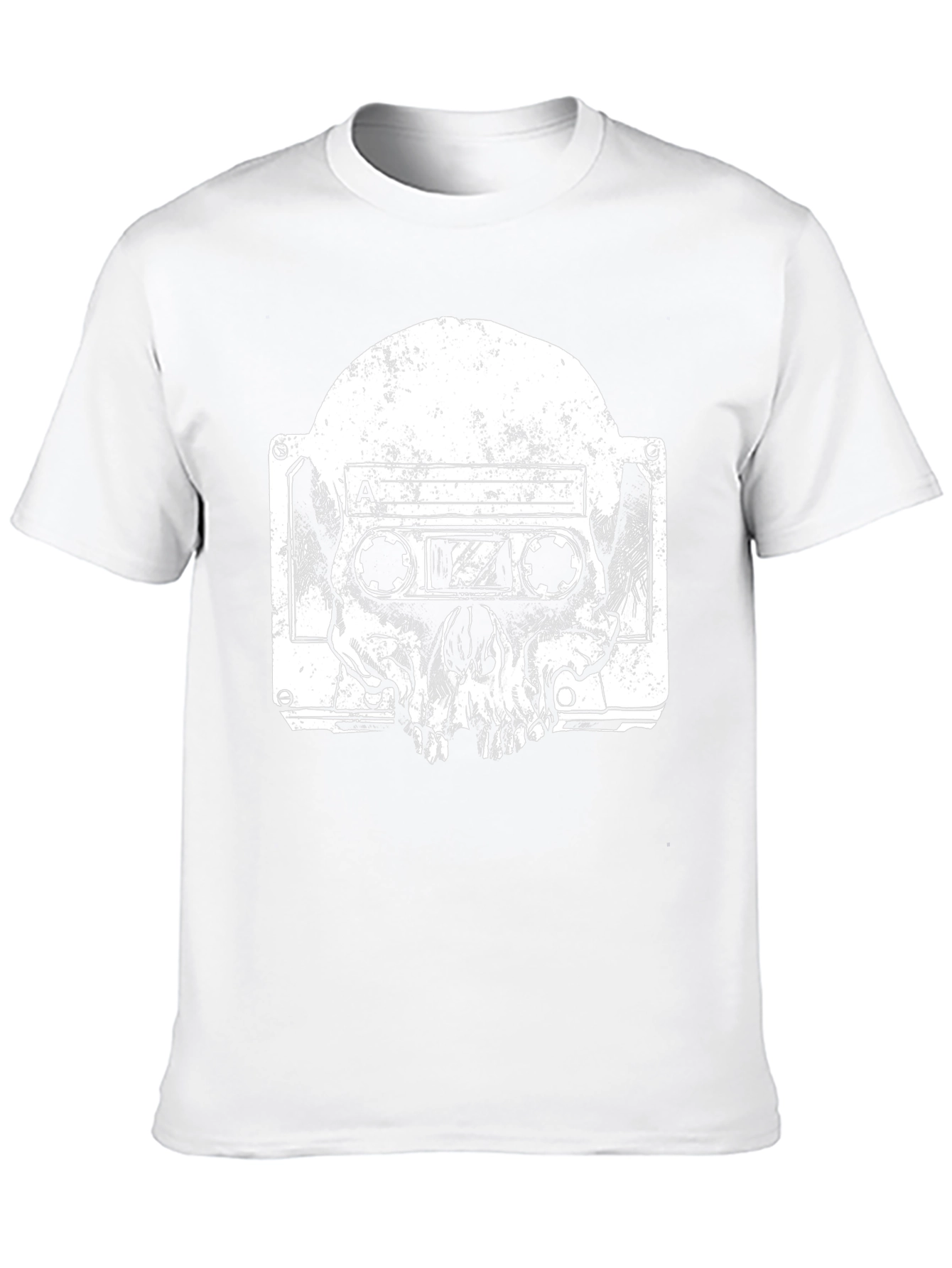Skull Tape T-Shirt - Black Graphic Tee
