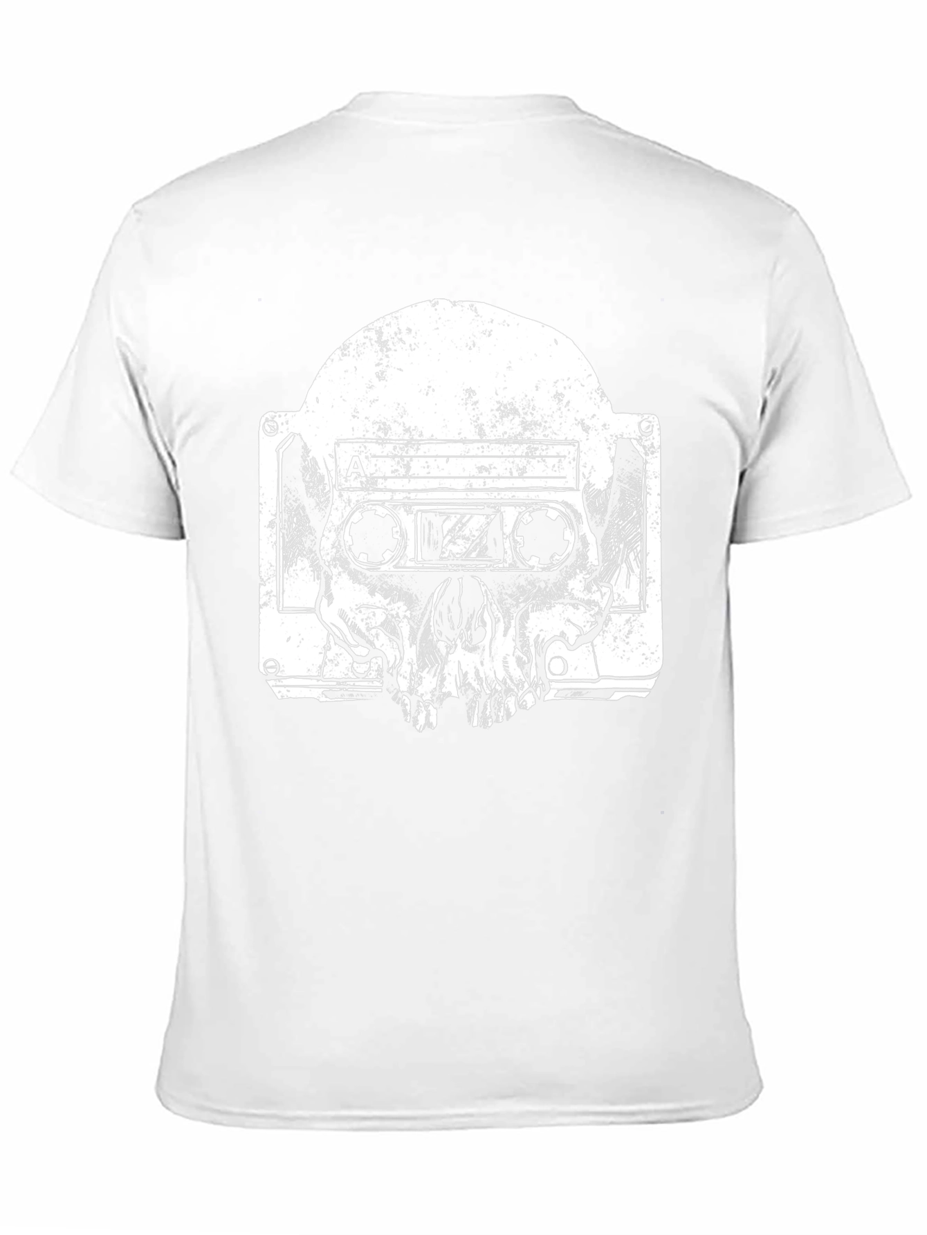 Skull Tape T-Shirt - Black Graphic Tee