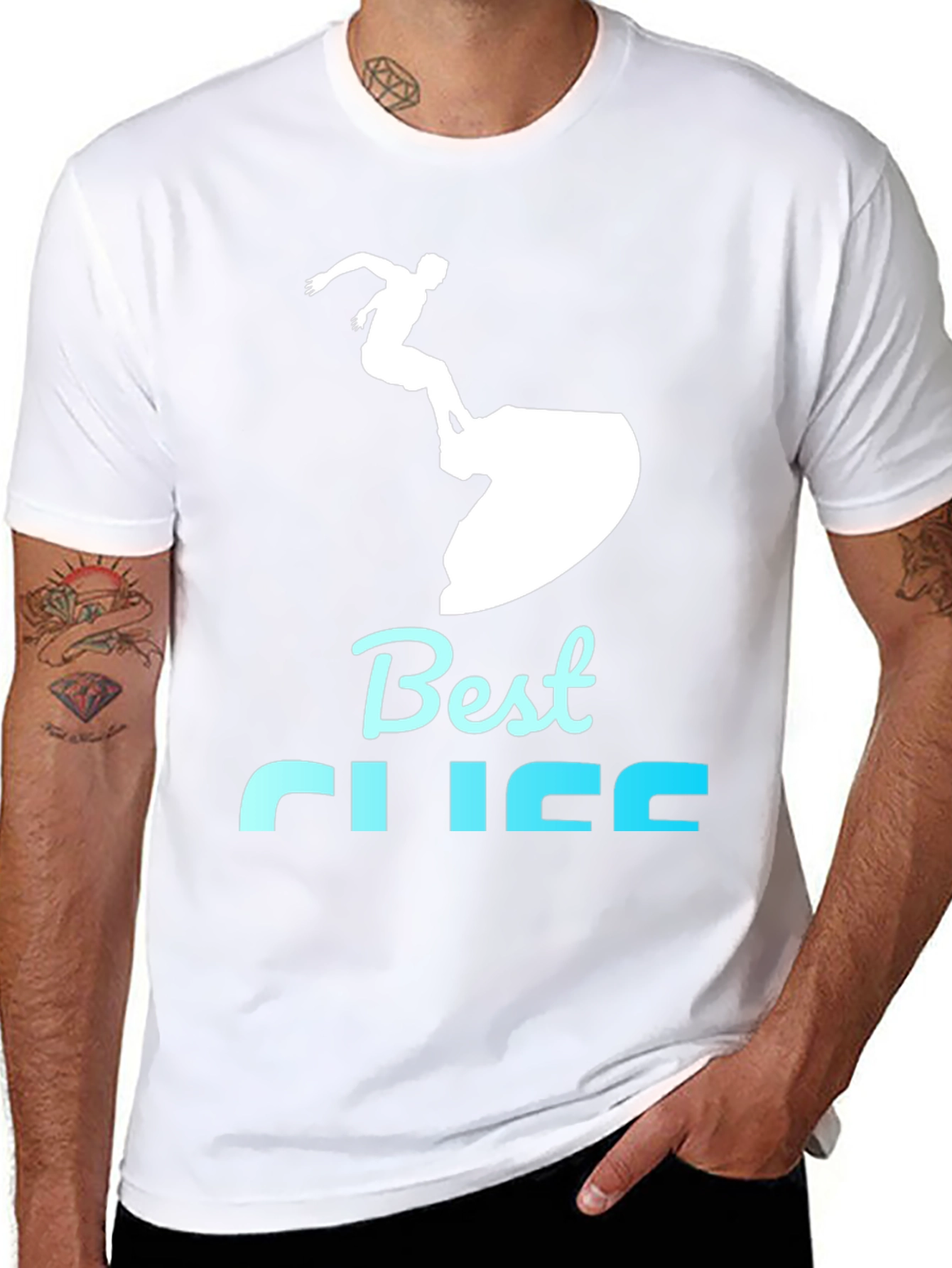 Best Cliff Diver T-Shirt Cool Watersports Tee