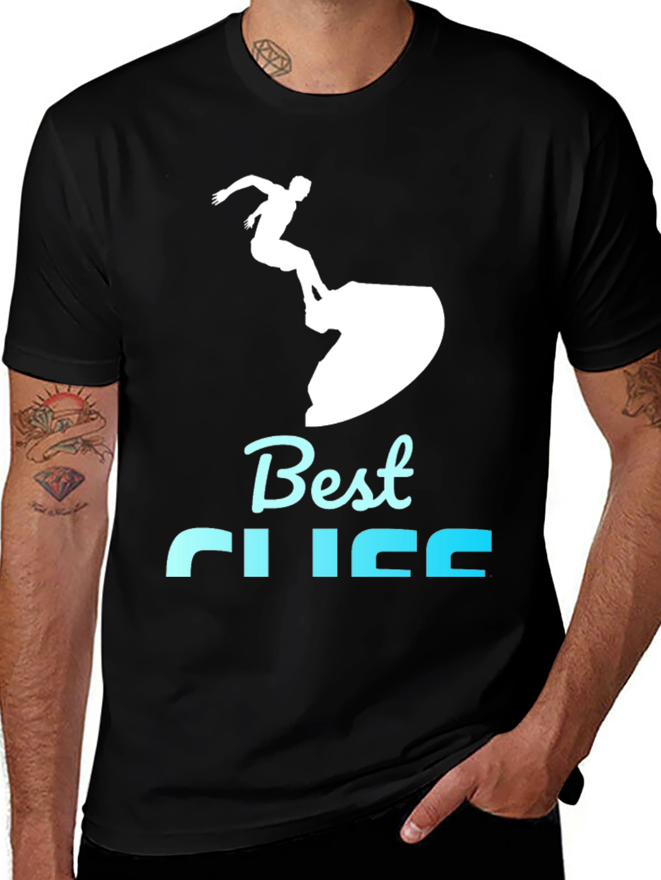 Best Cliff Diver T-Shirt Cool Watersports Tee