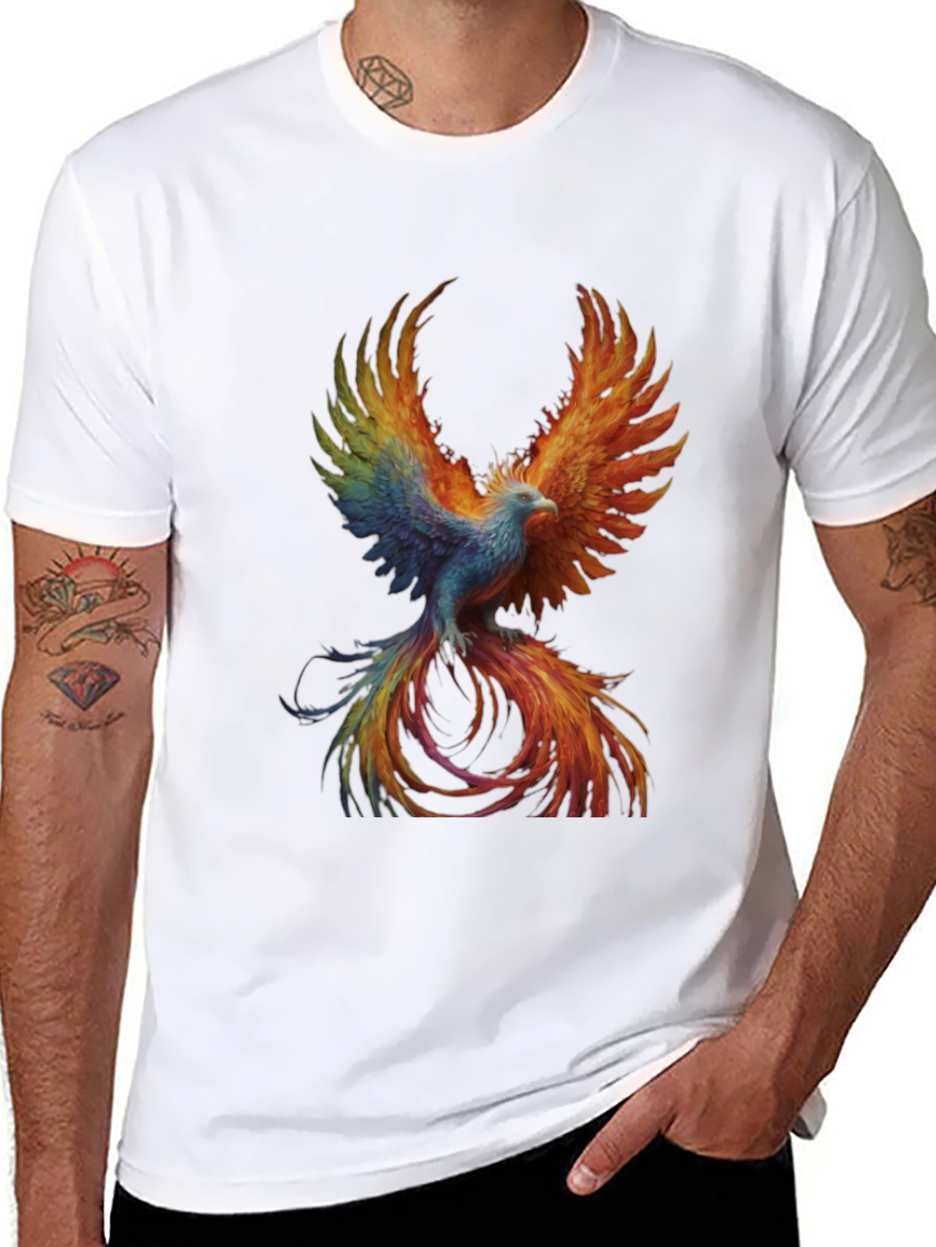 Phoenix Graphic T-Shirt - Bold & Stylish