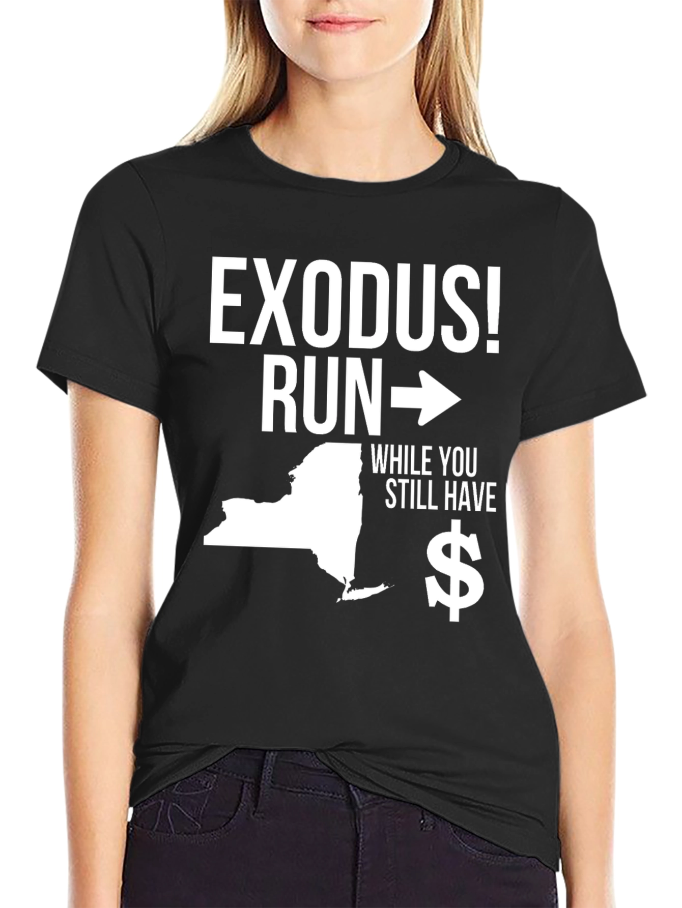 Exodus! Run - New York State Graphic T-Shirt