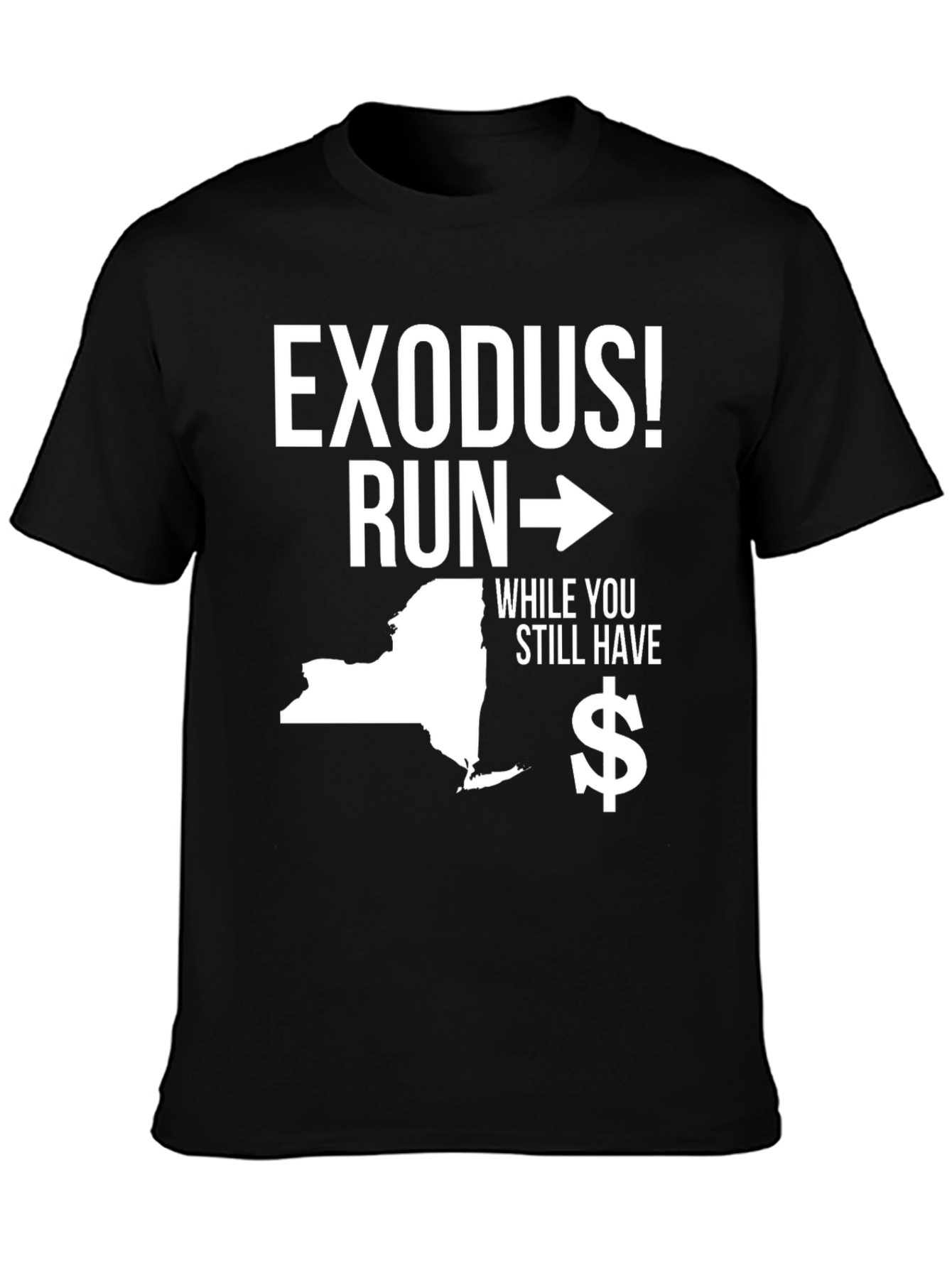 Exodus! Run - New York State Graphic T-Shirt