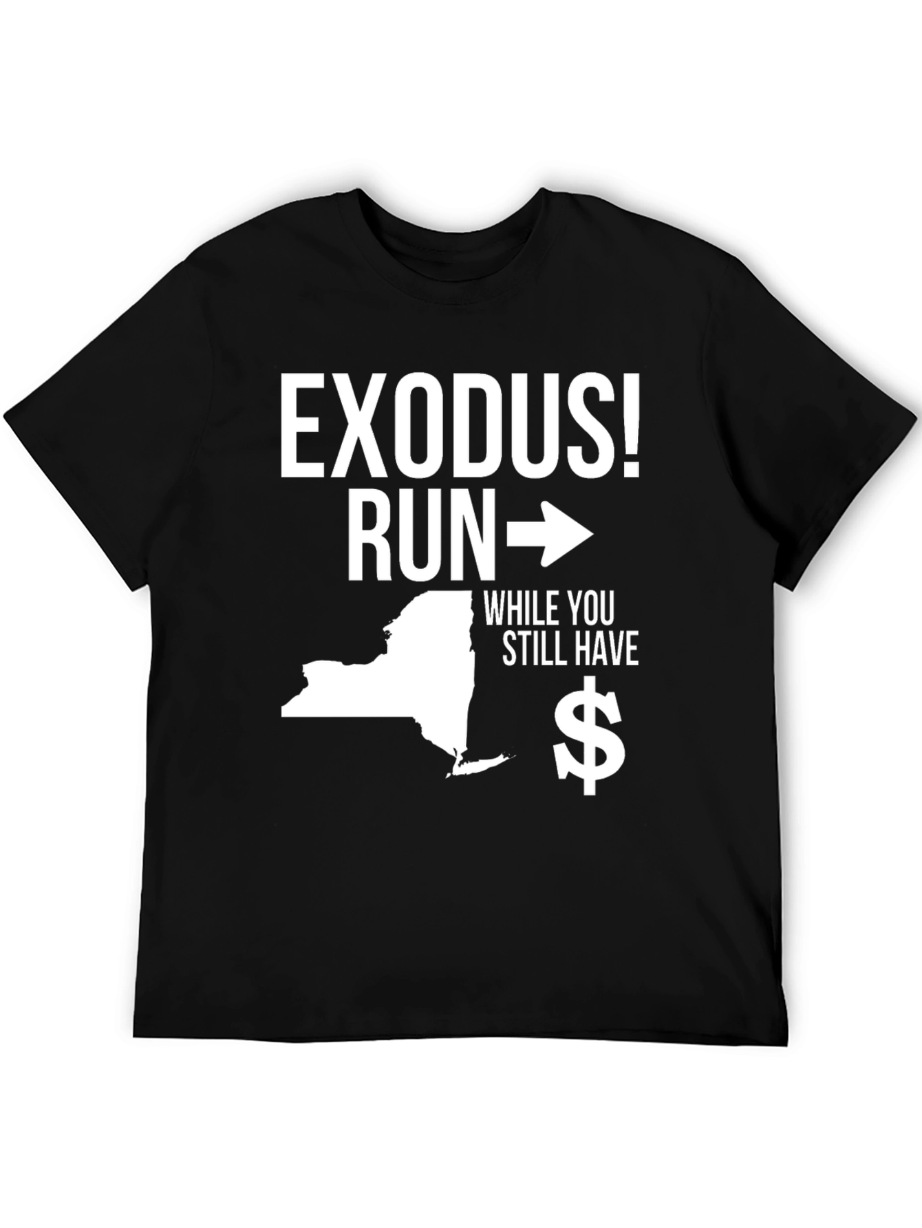 Exodus! Run - New York State Graphic T-Shirt