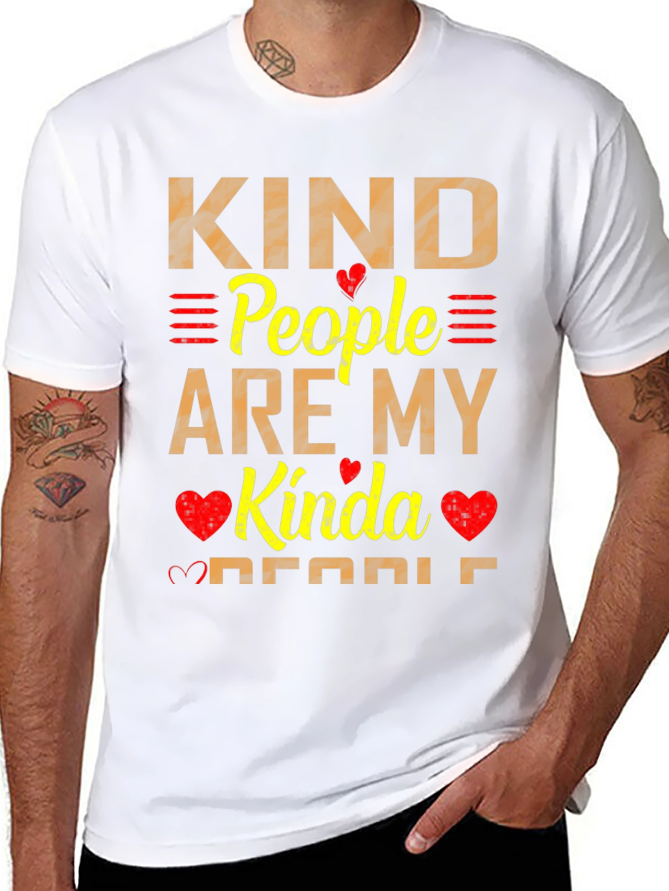 Kind People T-Shirt - Inspirational Graphic Tee