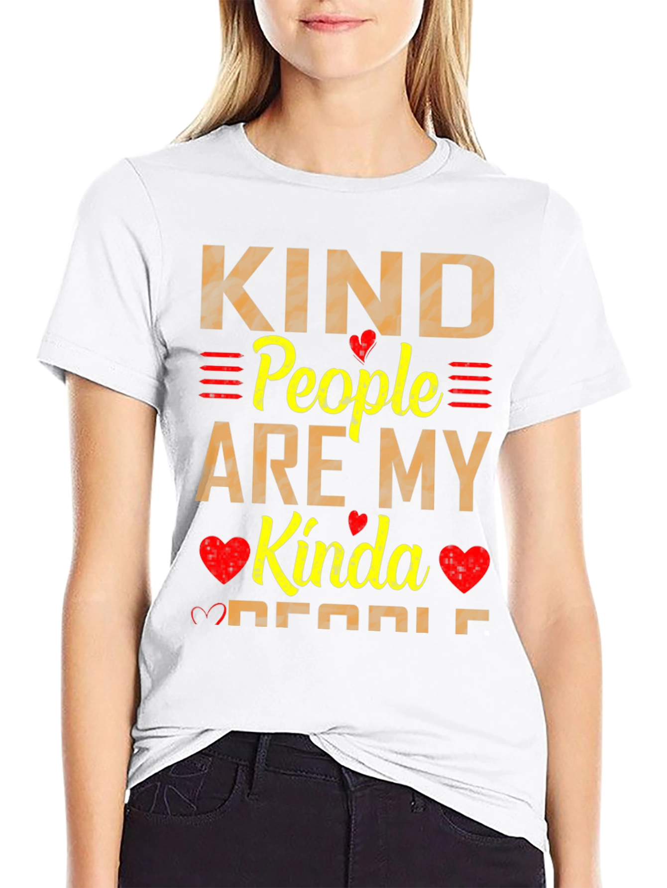 Kind People T-Shirt - Inspirational Graphic Tee