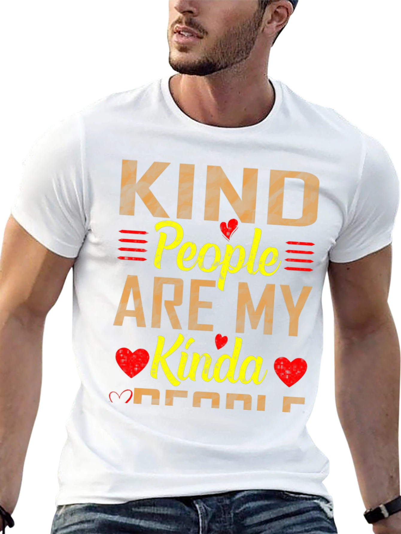 Kind People T-Shirt - Inspirational Graphic Tee