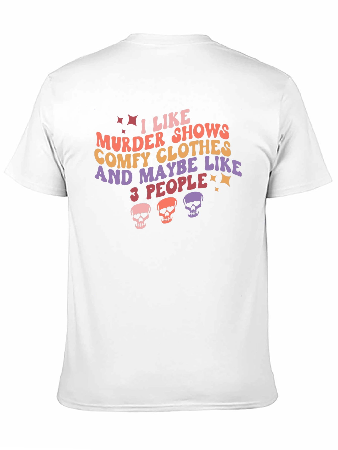 Murder Show Comfy Clothes & 3 People Graphic Tee